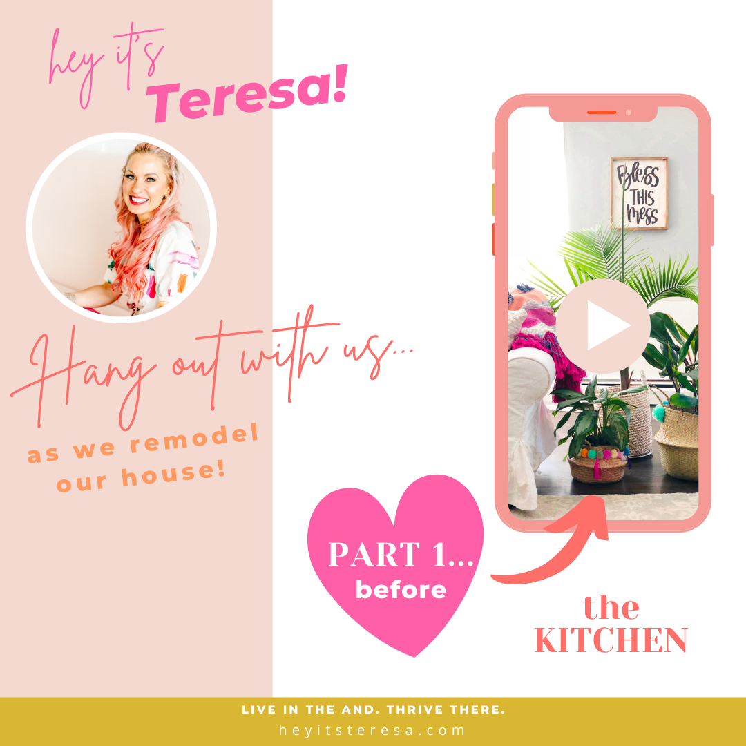Our New Kitchen Vision (before photos + video!)