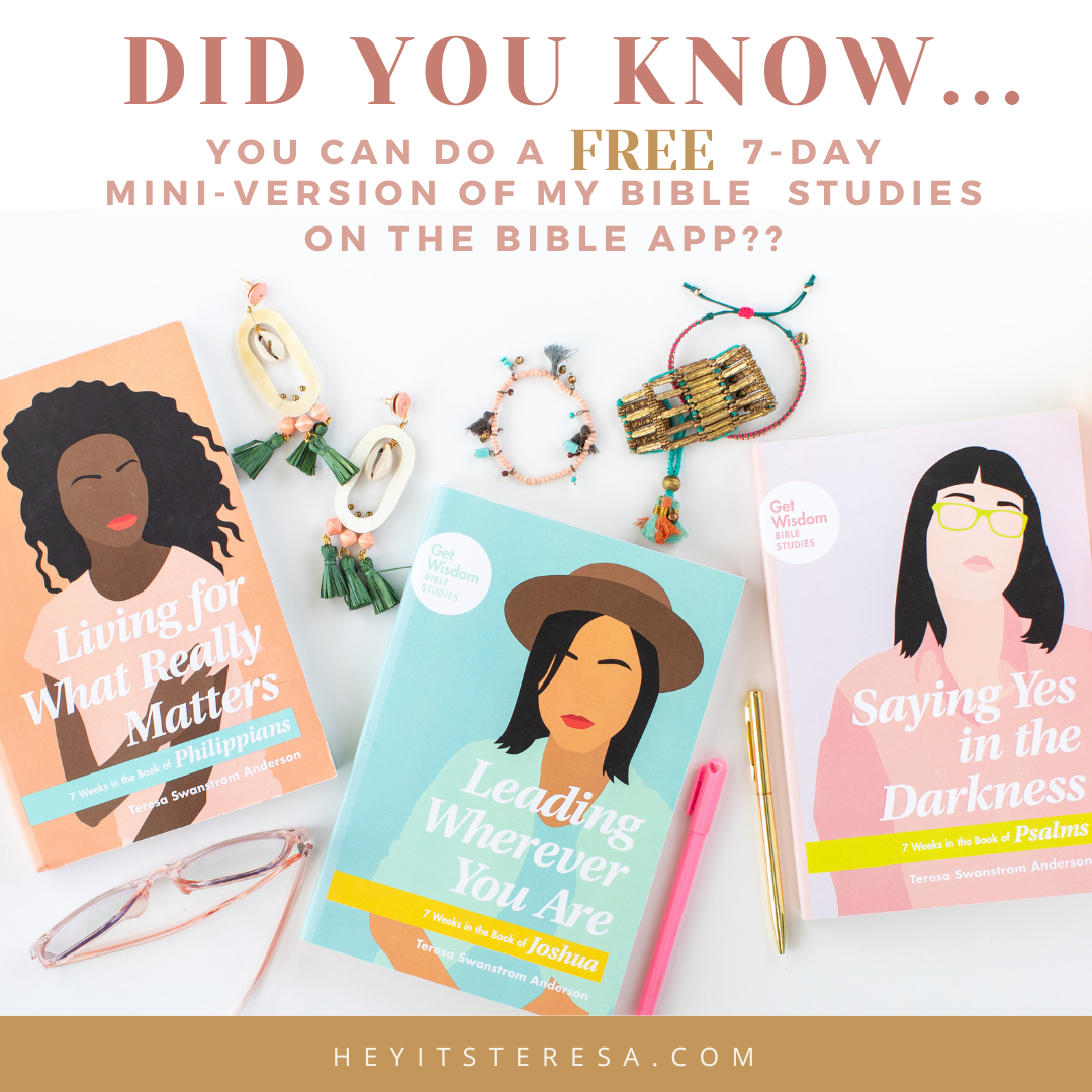 FREE 7-Day Mini-Version of my Bible Studies!