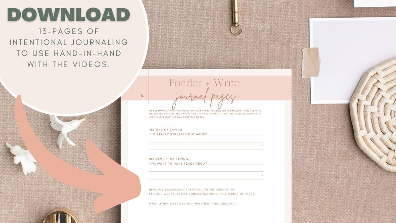 Living Lighter - FREE Journaling Pages