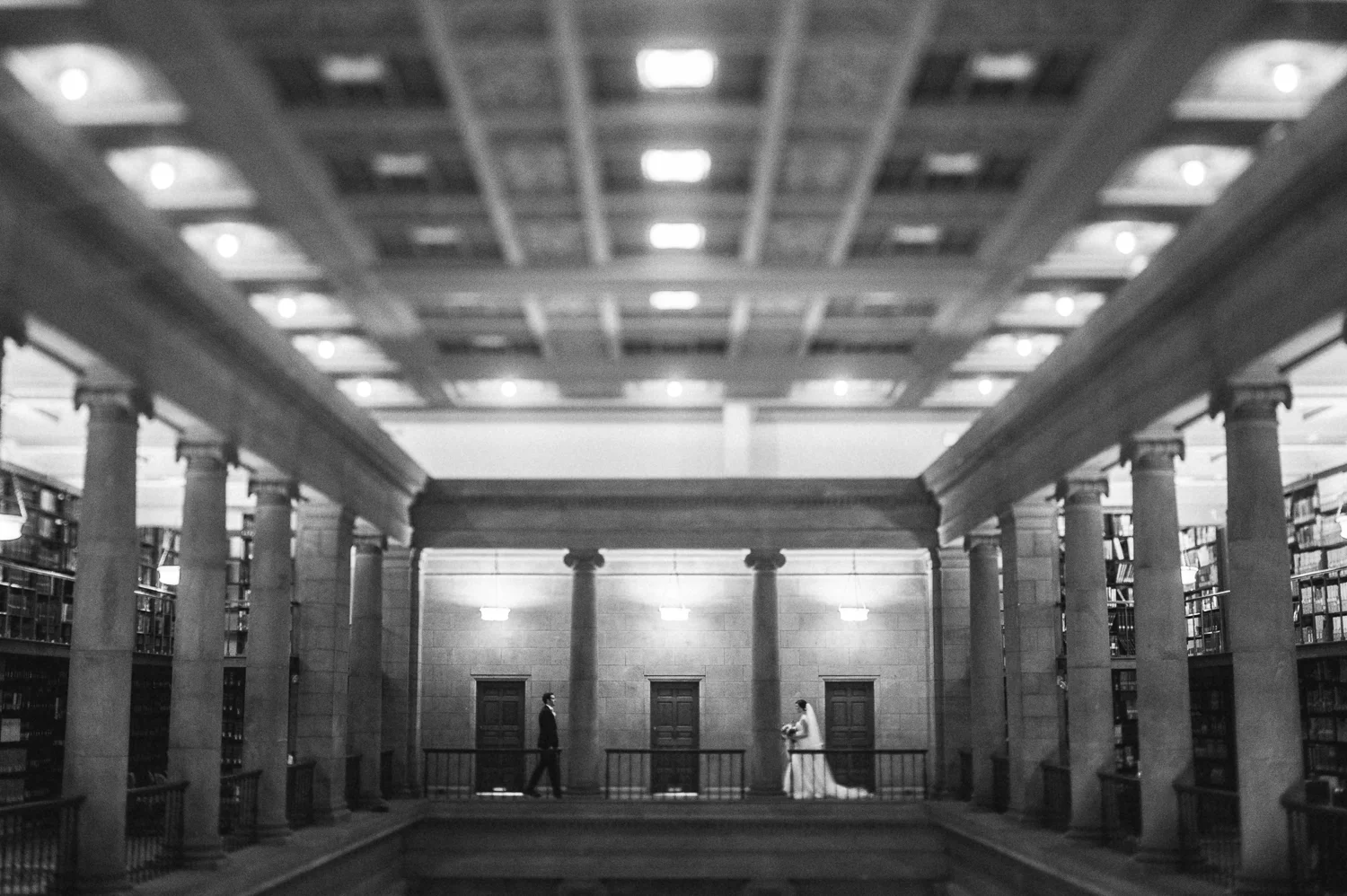 Sophia + Cameron - Downtown St. Paul, Library Wedding