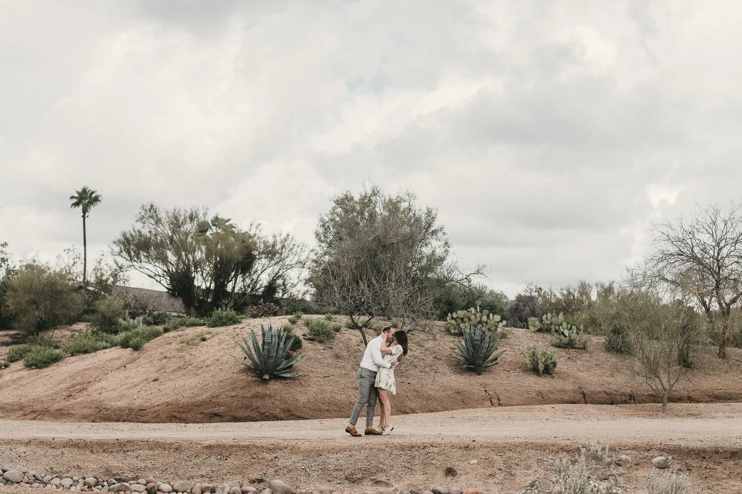 Kara + Caleb - Desert Engagement