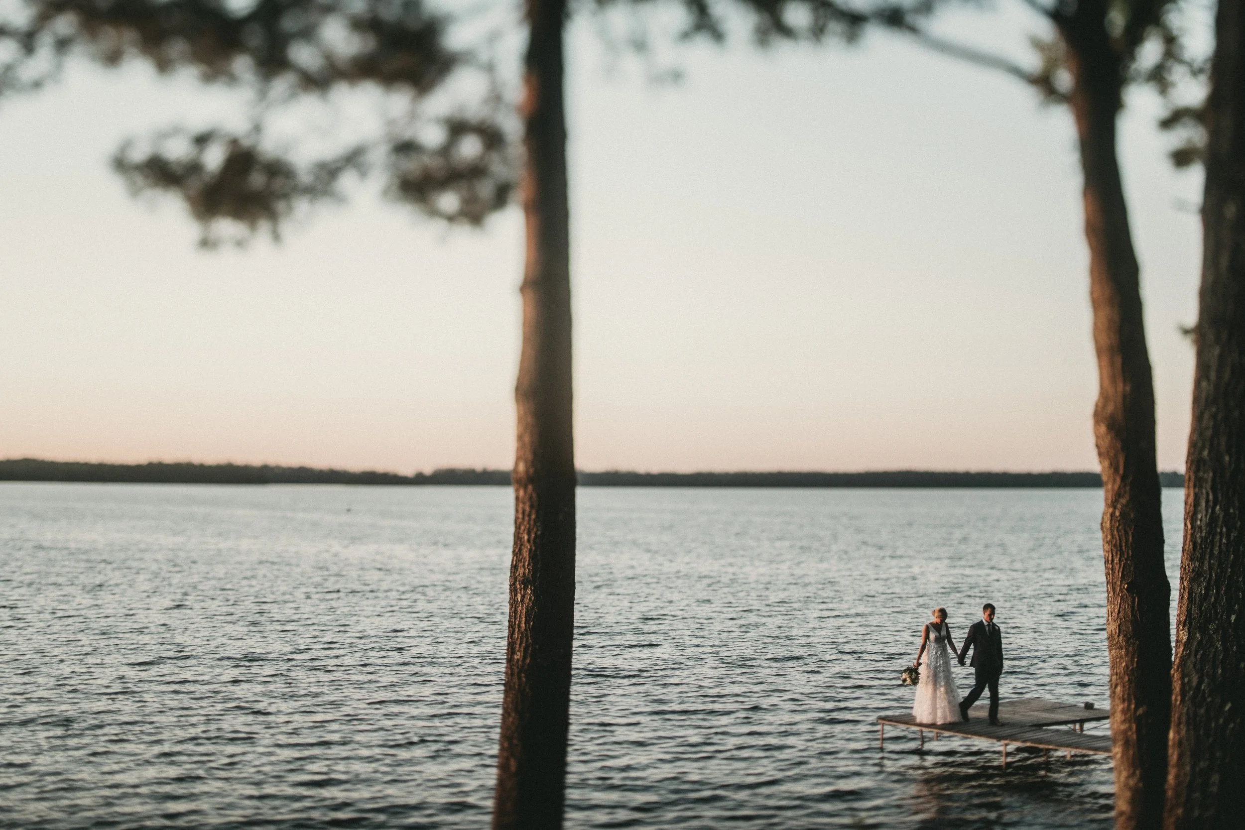 Lauren + Wade - Wisconsin Northwoods Wedding