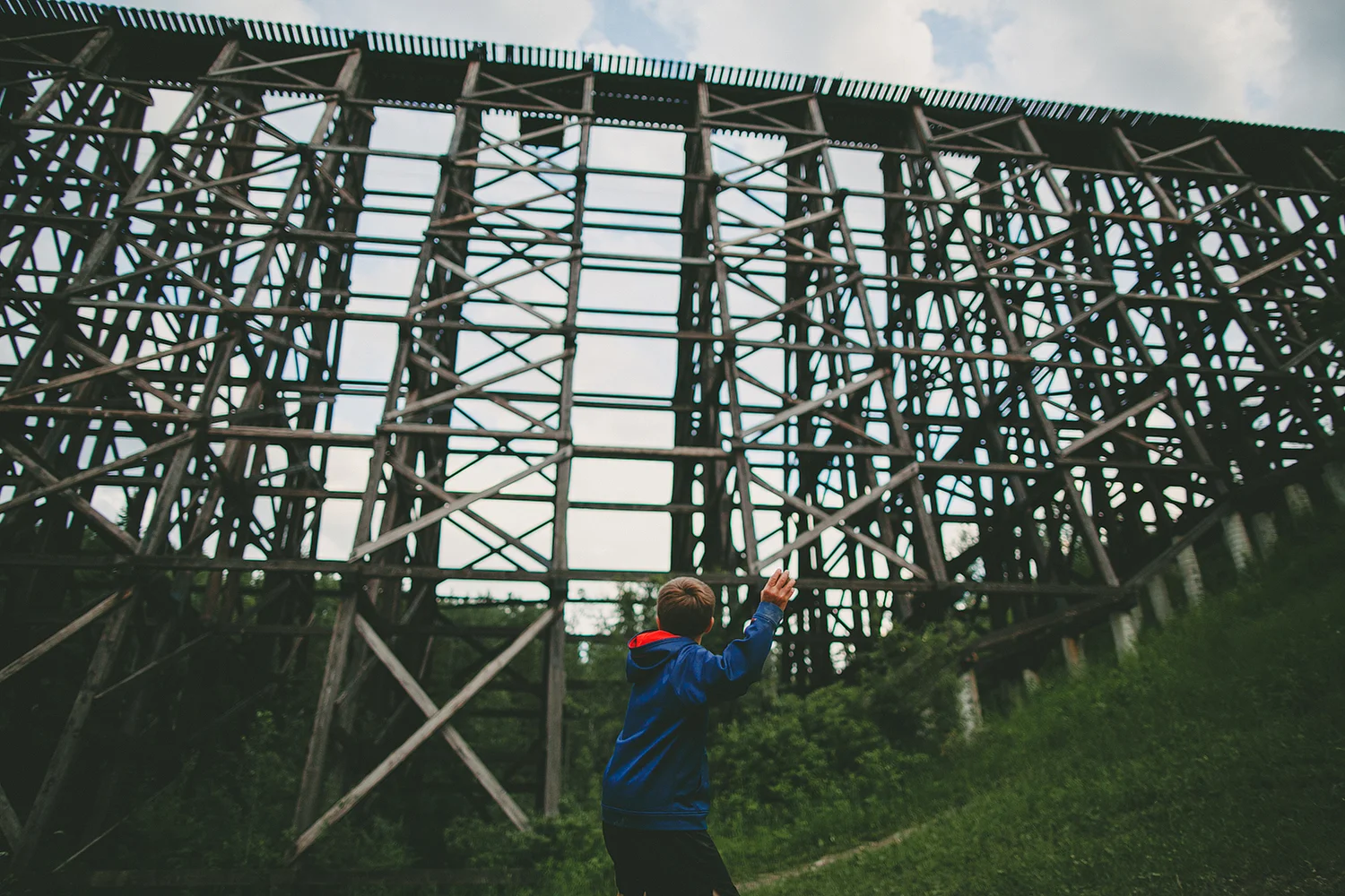 Outdoors at the Studio