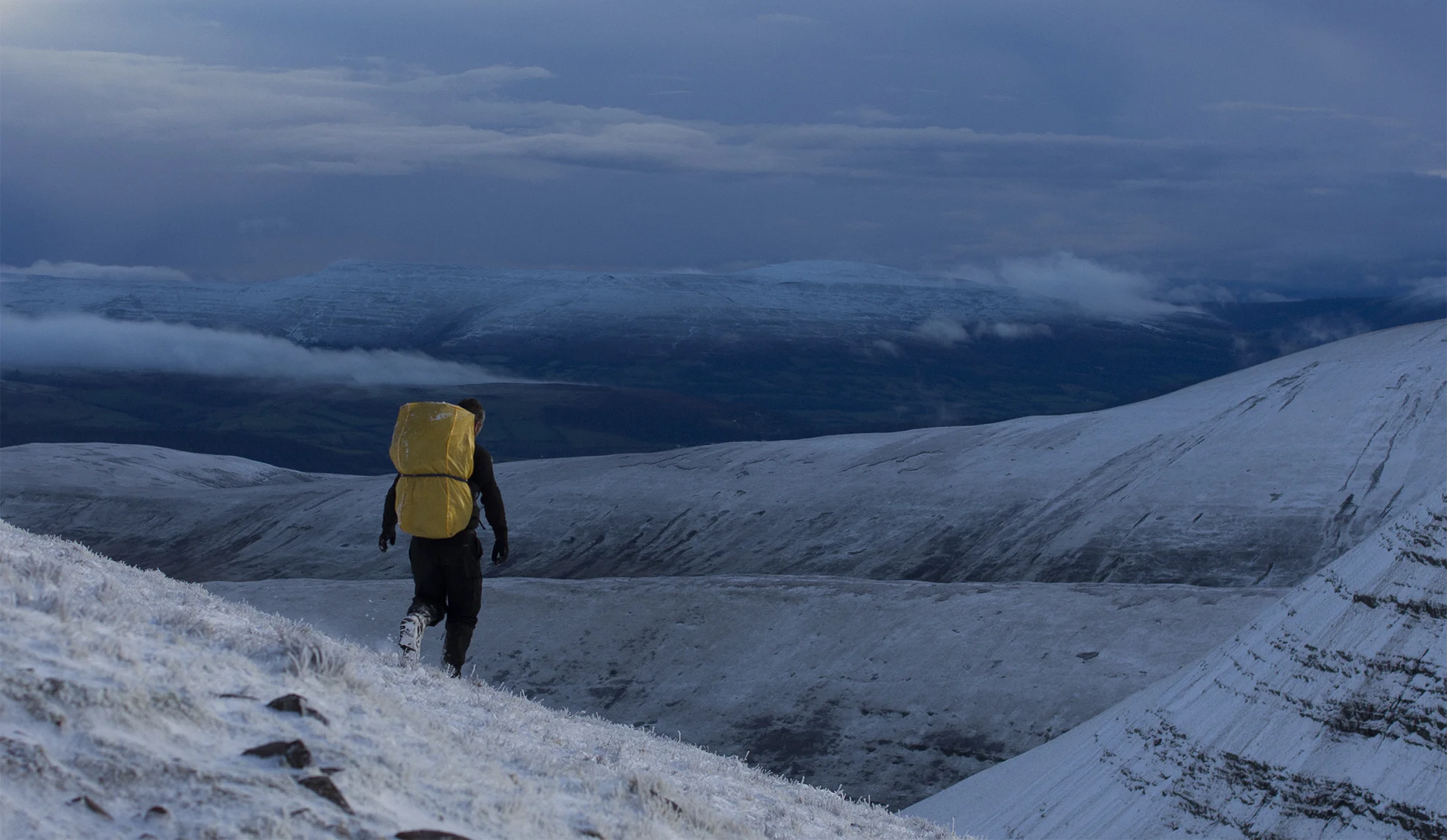 Yellow - The Fan Dance - Pen y Fan, Brecon Beacons National Park, Wales