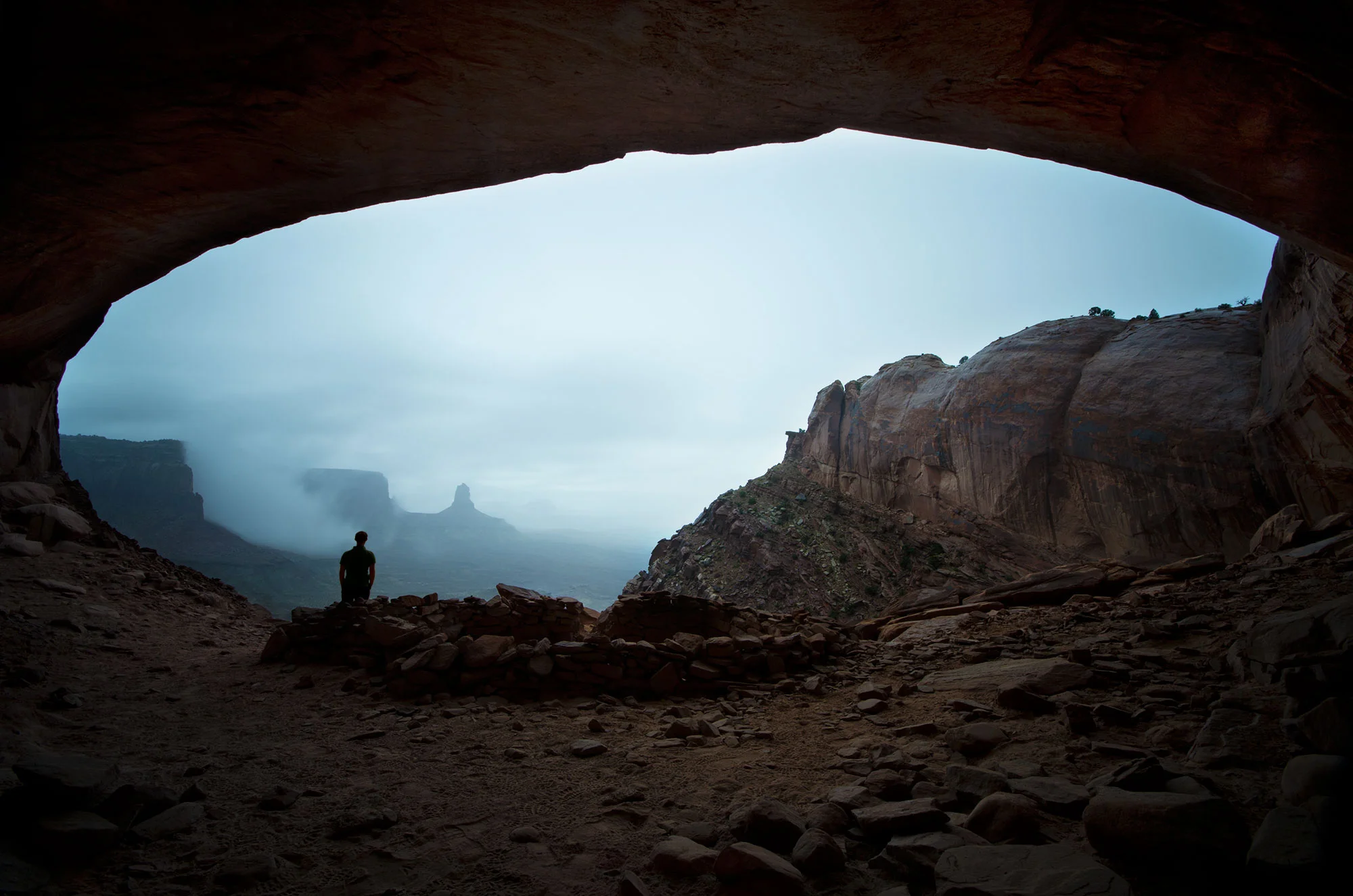 False Kiva - Canyonlands National Park, Utah