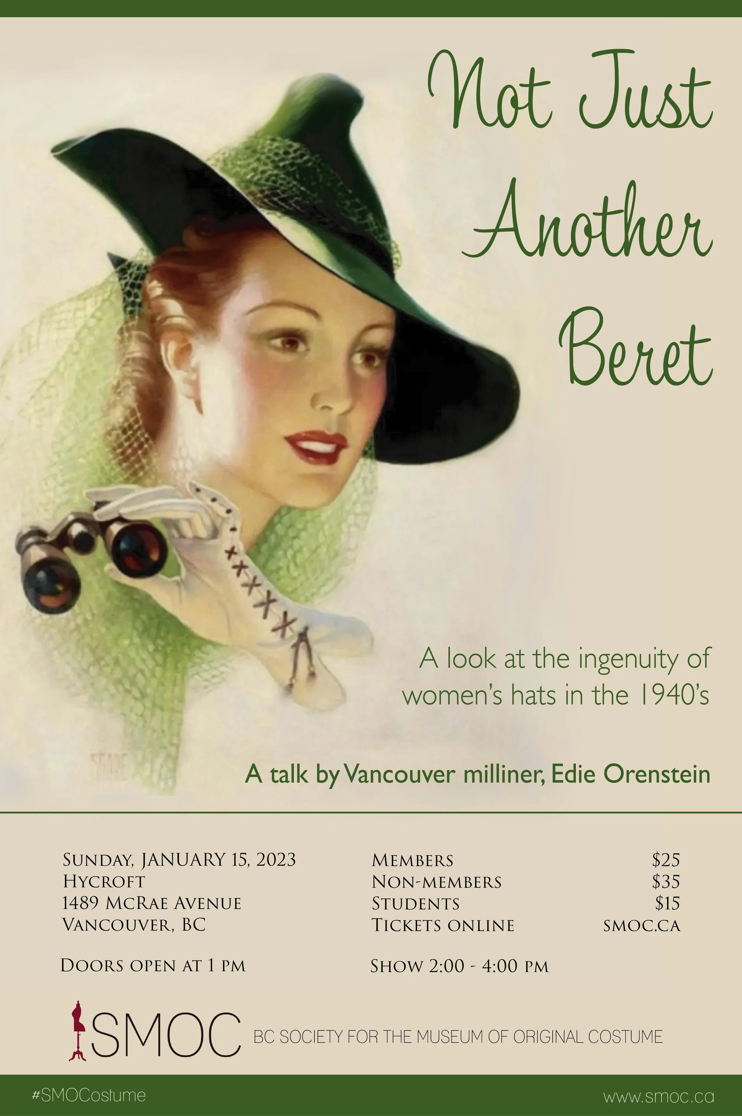 Not Just Another Beret: A look at the ingenuity of women's hats in the 1940's