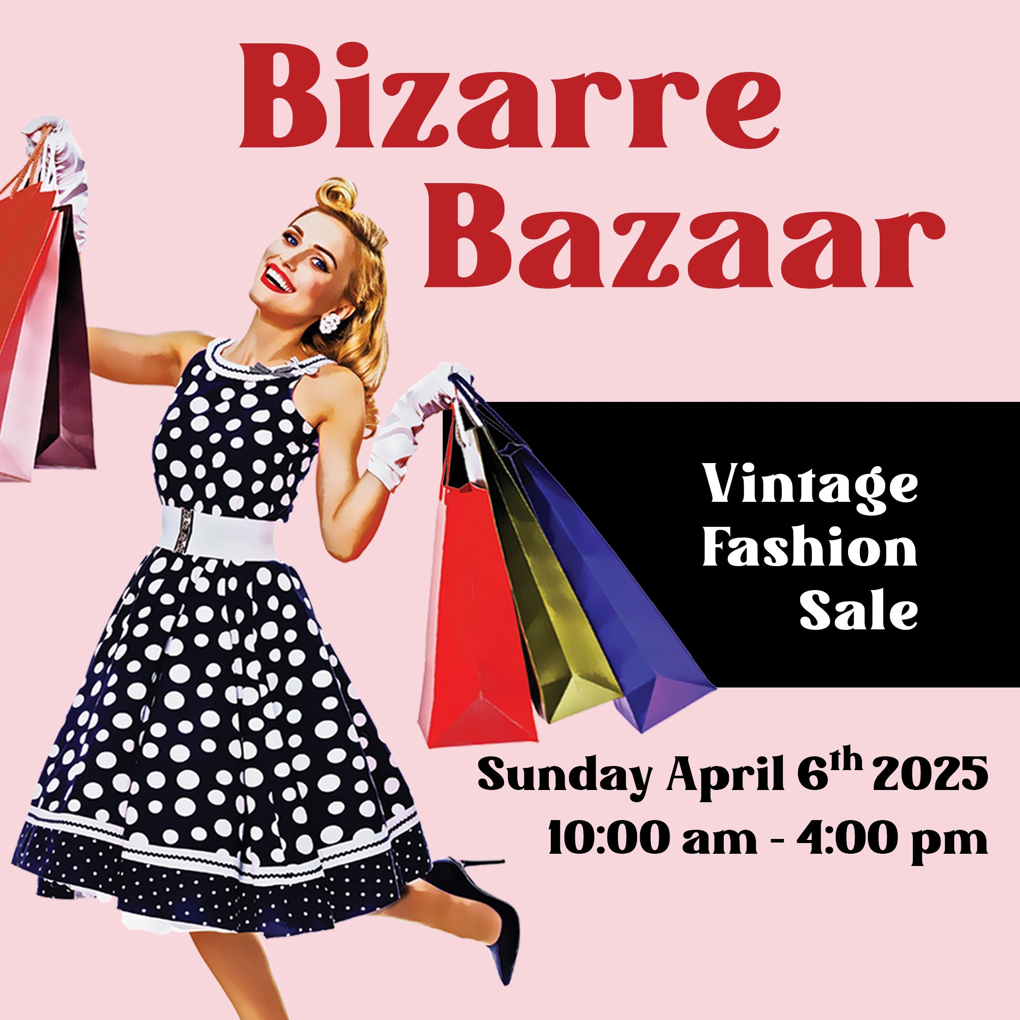 Bizarre Bazaar Premium Booth Rental Spring 2025 $120