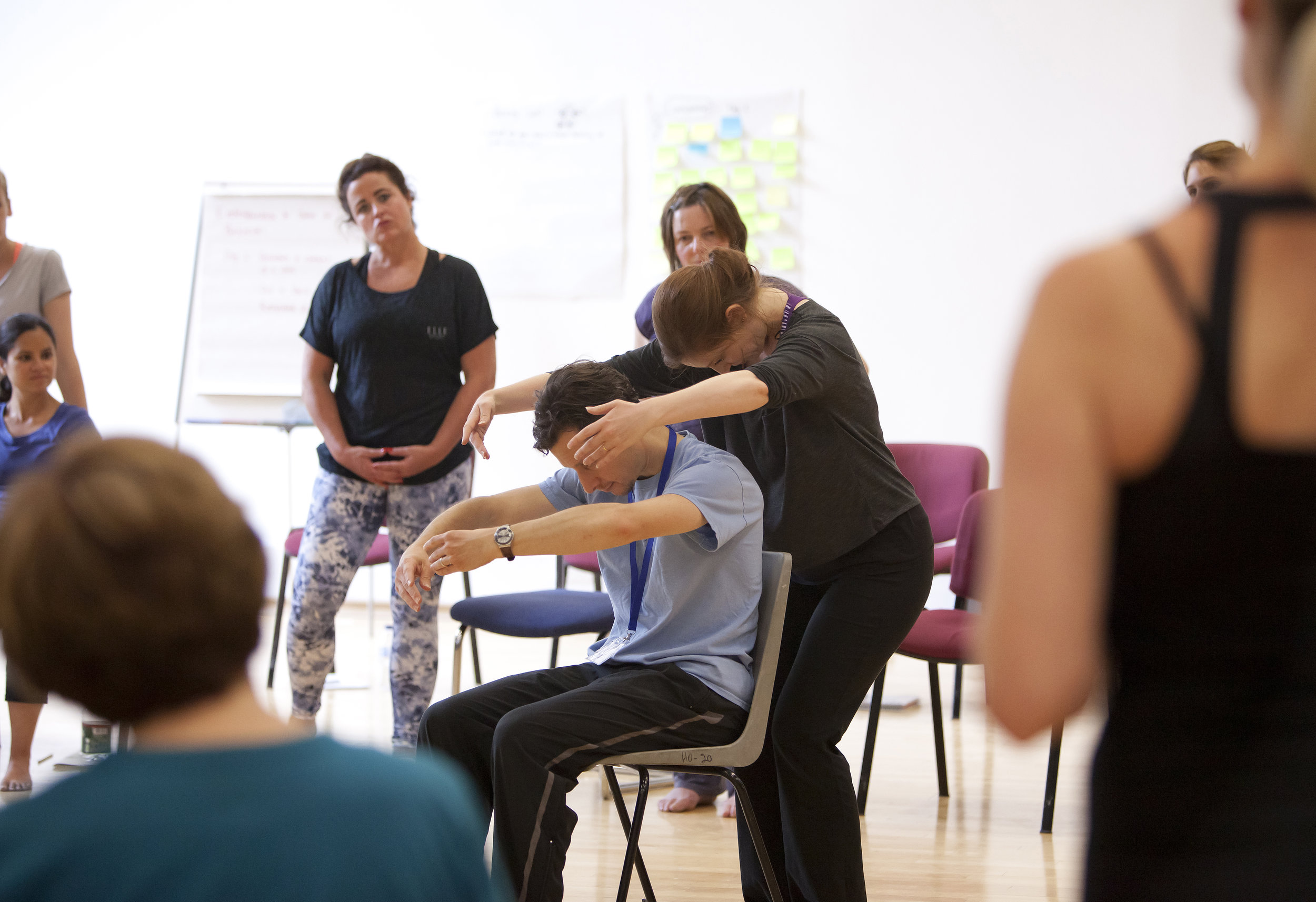 People Dancing Summer School 2016, Introduction to Dance for Parkinson's - photography by Rachel Cherry