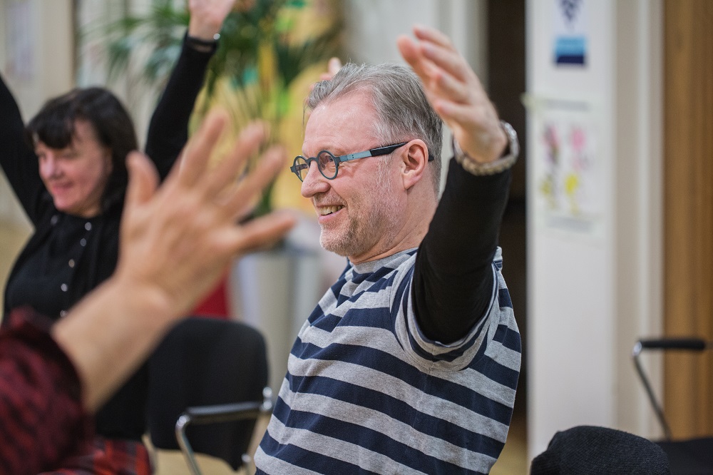 Dancing with Parkinson's at St. Joseph's Hospice