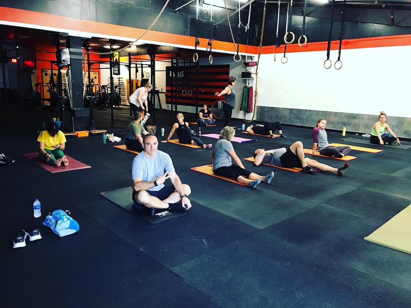 🧘&zwj;♂️Sunday morning yoga was a hit!!🧘&zwj;♀️

In case you missed it, our yoga classes have moved to every other Sunday at 10am! Still with the amazing Coach Ryan. 

Come join us 11/19 and show your body some love. Free to members. $20 for visito