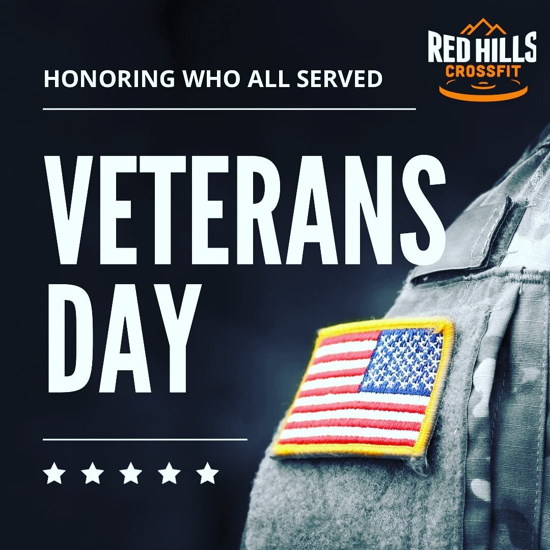 🇺🇸Thank you Veterans!!🇺🇸

Thank you for the time and service you gave to our country. 

At Red Hills, we are thankful today and every day for the freedoms we enjoy because of your sacrifices. 

Thank you &hearts;️🤍💙