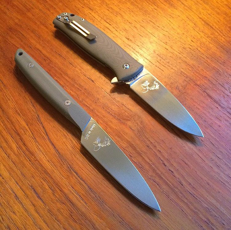 North Arm Knives Mallard and Trout Knife