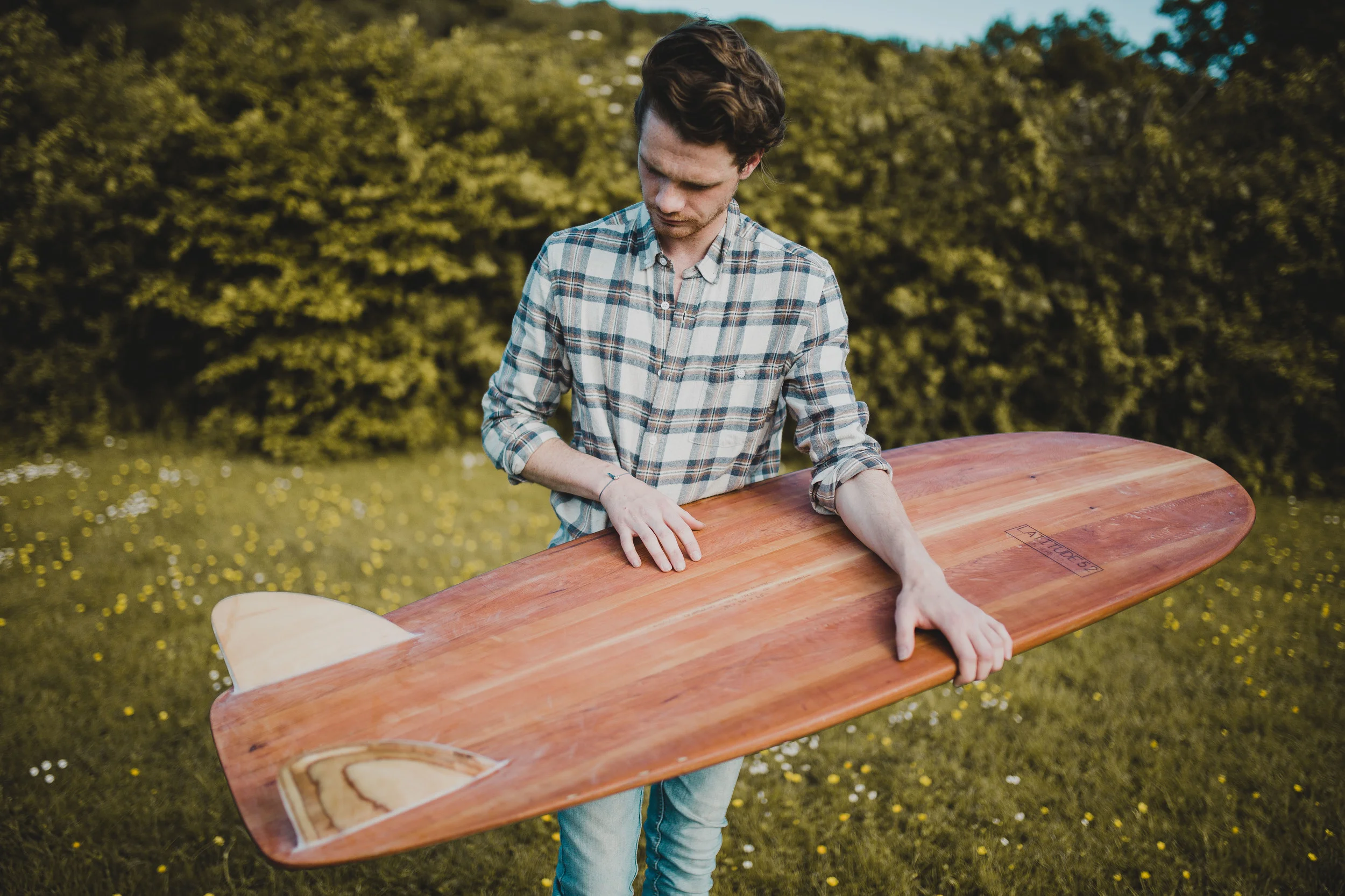 Niall Rees - Wooden Surfboard Shaper from South Wales 