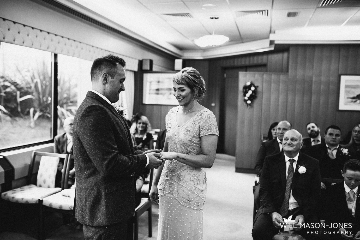 Swansea registry office wedding photography civil ceremony photographer