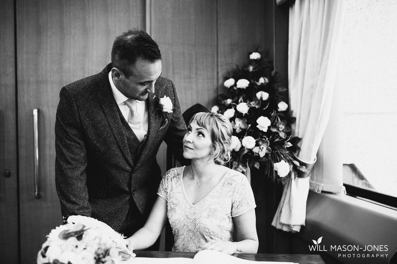 Swansea registry office wedding photography civil ceremony photographer