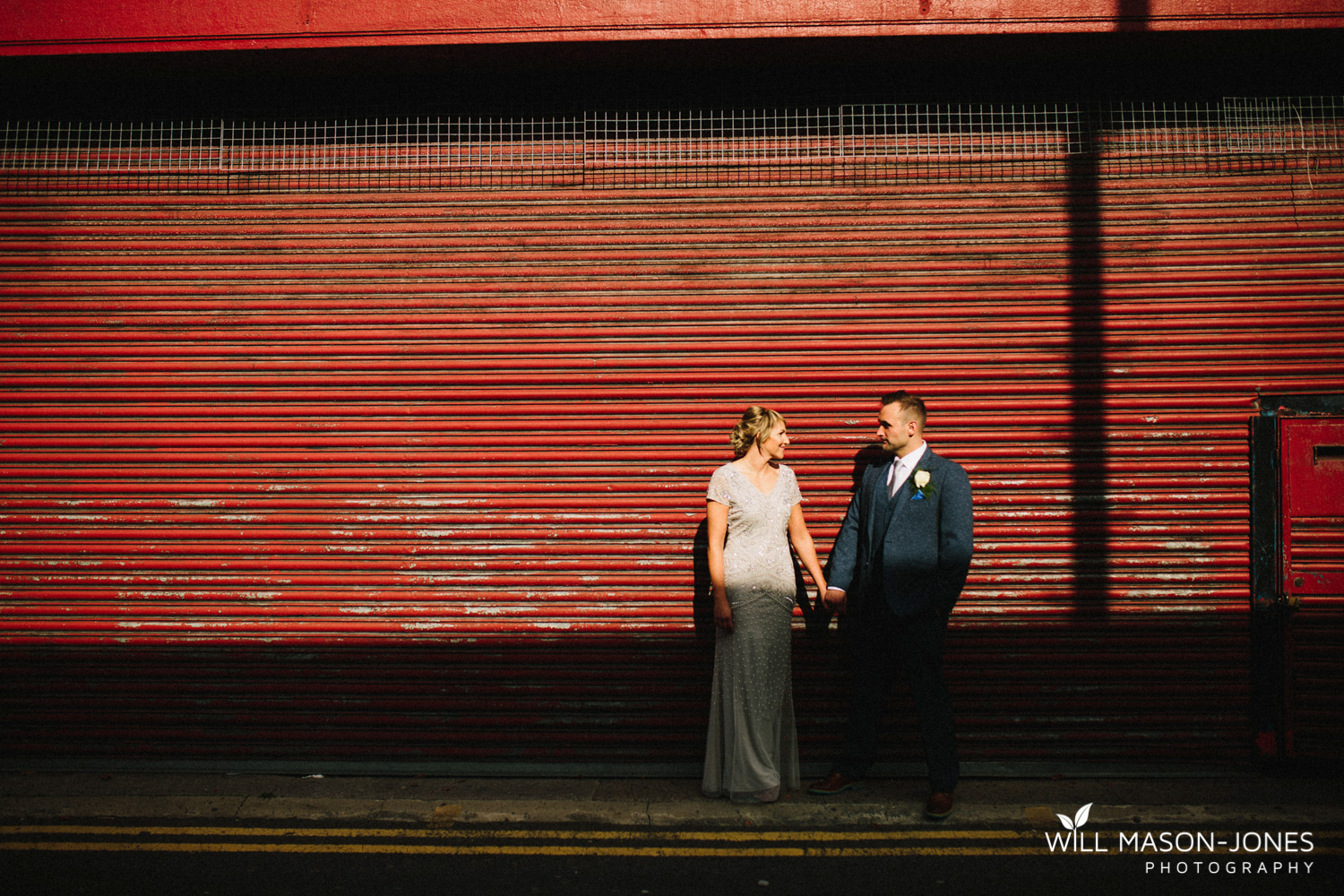 Swansea alternative urban wedding photography