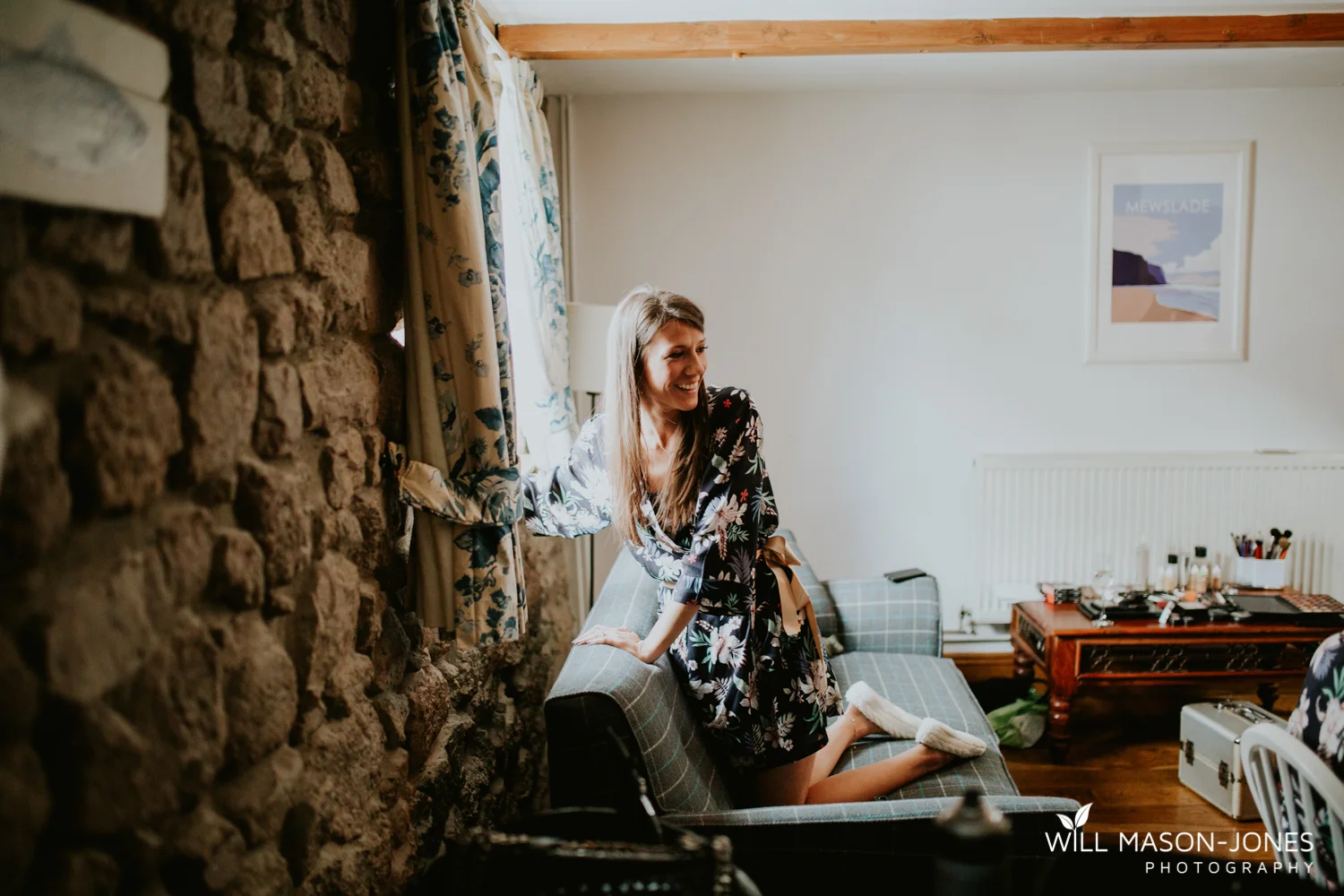  The king arthur hotel swansea wedding bridal preparations photography cottage bridesmaids 