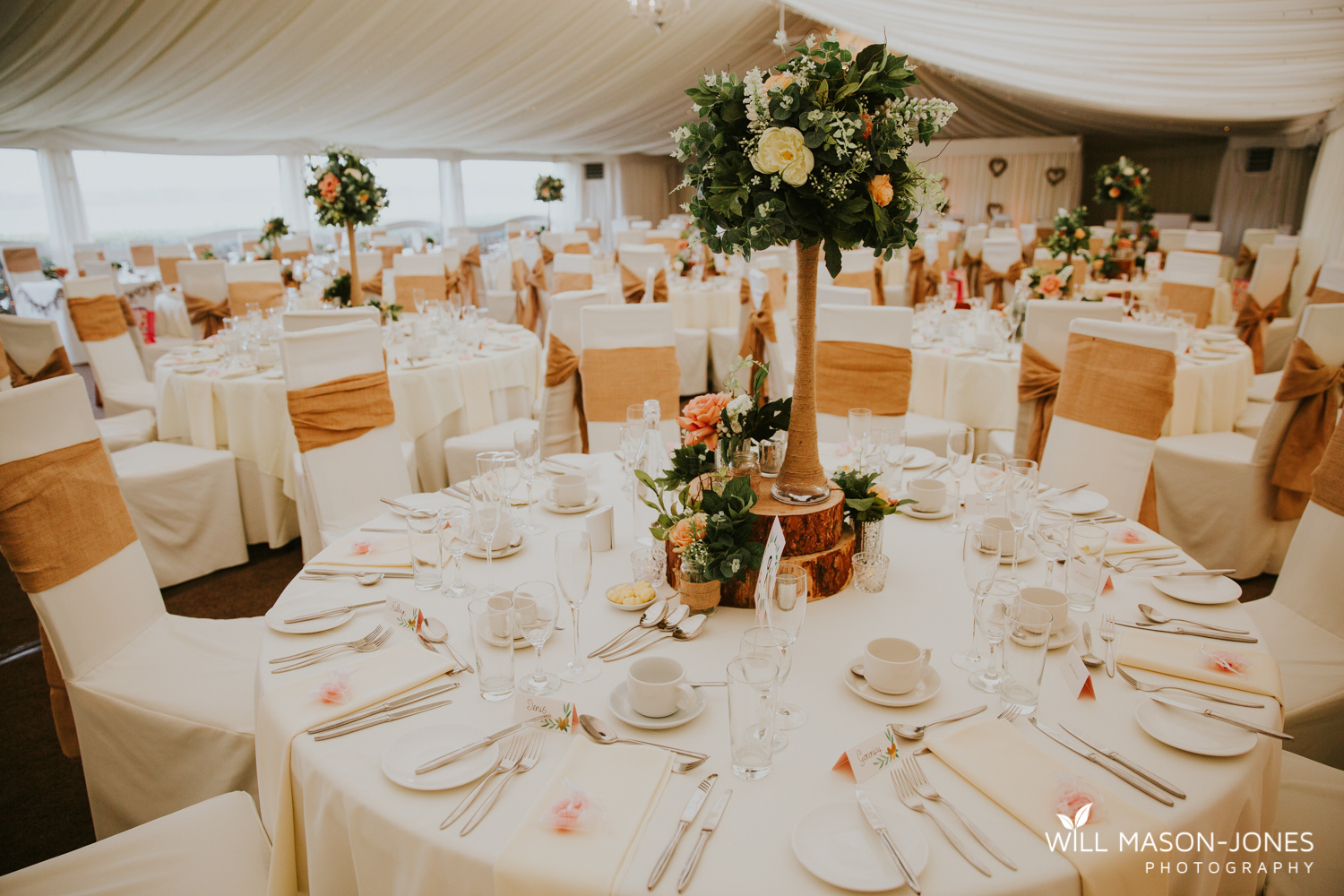  oxwich bay hotel swansea marquee wedding reception decorations 