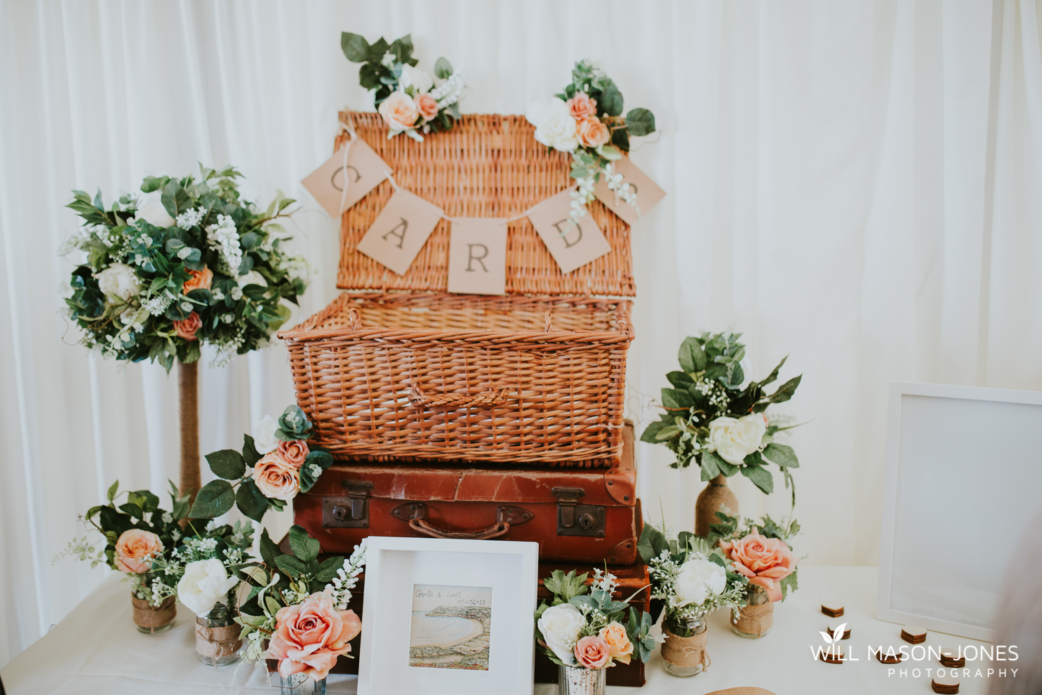 oxwich bay hotel swansea marquee wedding reception decorations