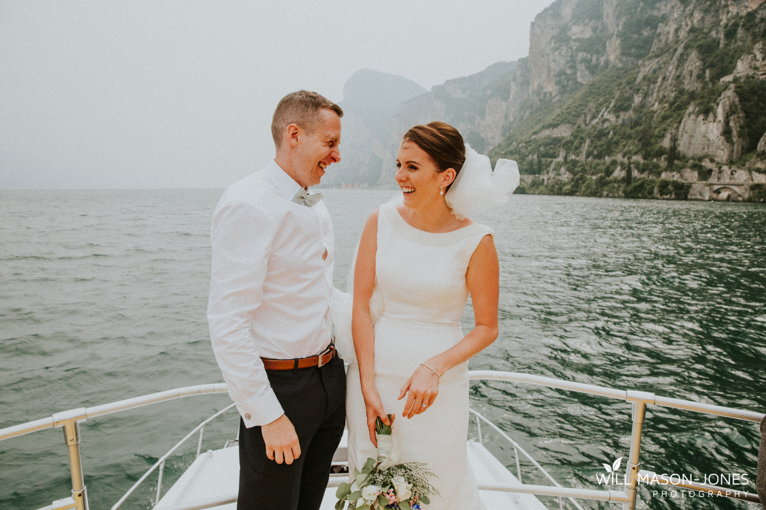  lake garda weddings boat trip after malcesine wedding 