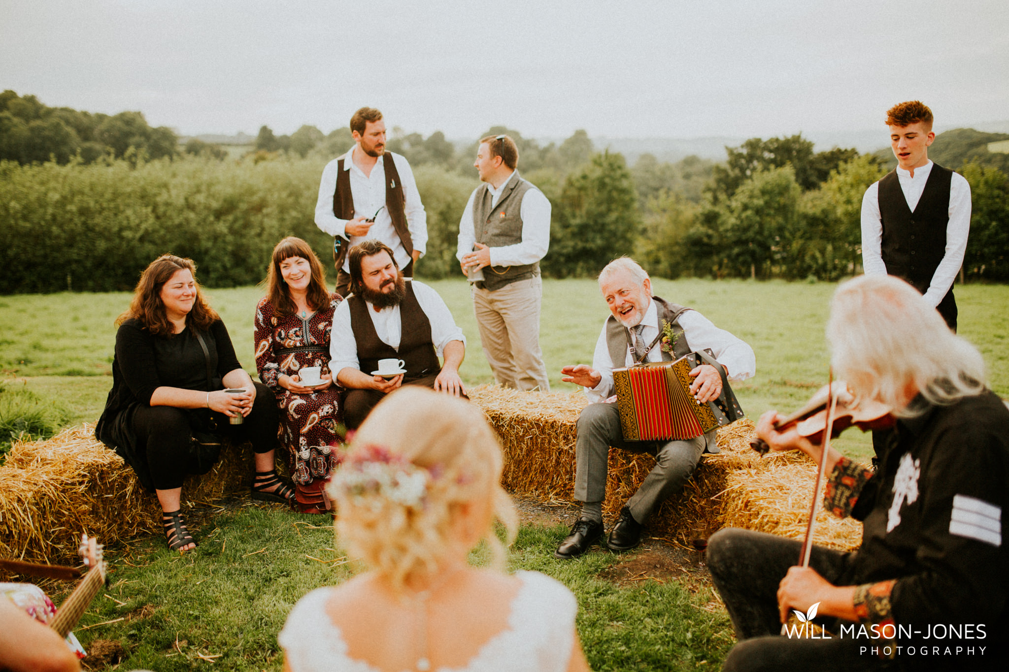  pen y banc farm wales tipi folk festival relaxed colourful wedding photography 