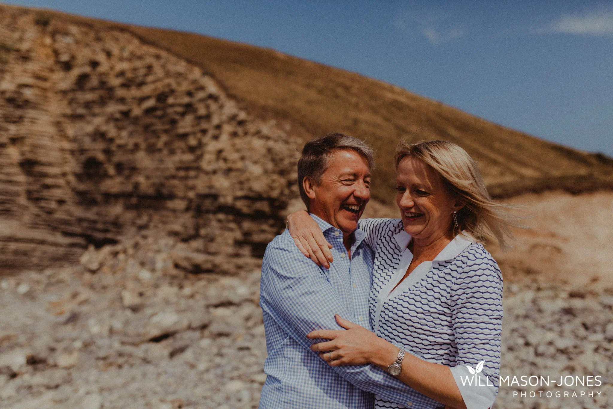 Andrew &amp; Debbie - Pre-Wedding Photography - Nash Point Lighthouse - Llantwit Major