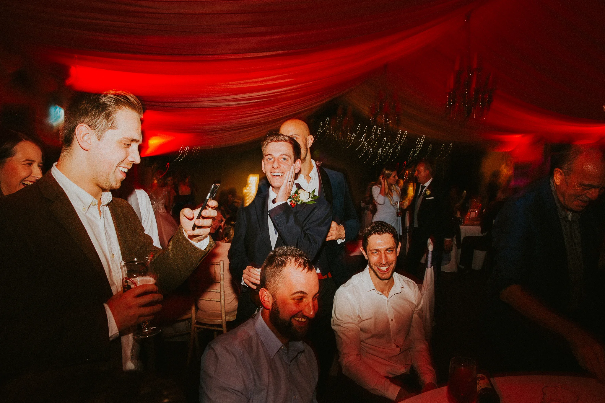 oldwalls-winter-wedding-photographers-swansea-colourful-reception