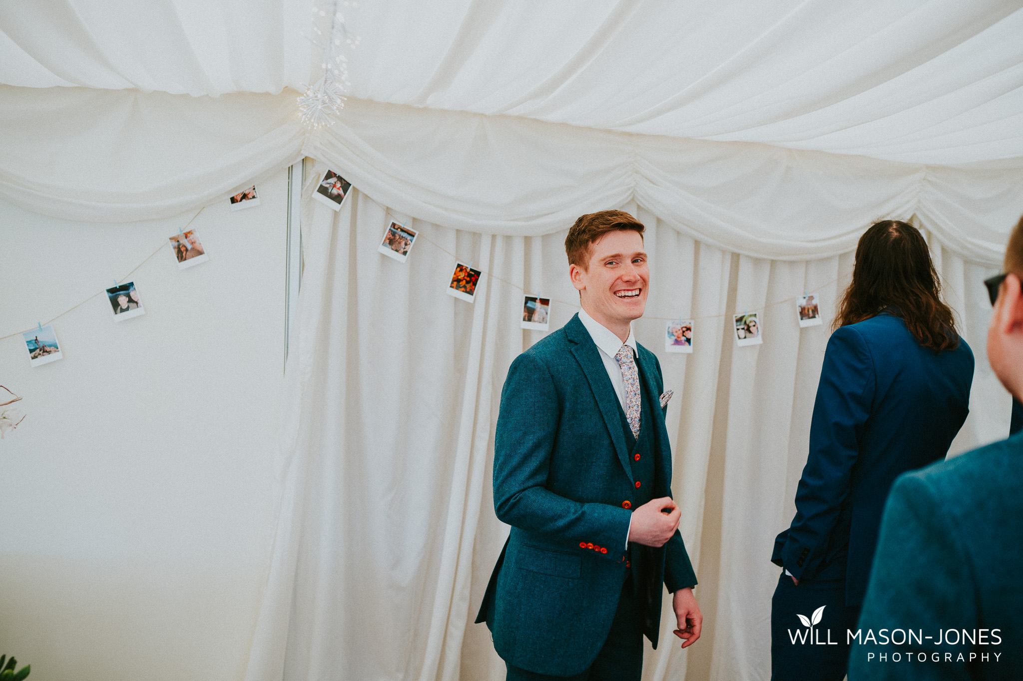  relaxed fun bridal and groom preparations at llanerch vineyard cardiff wedding 