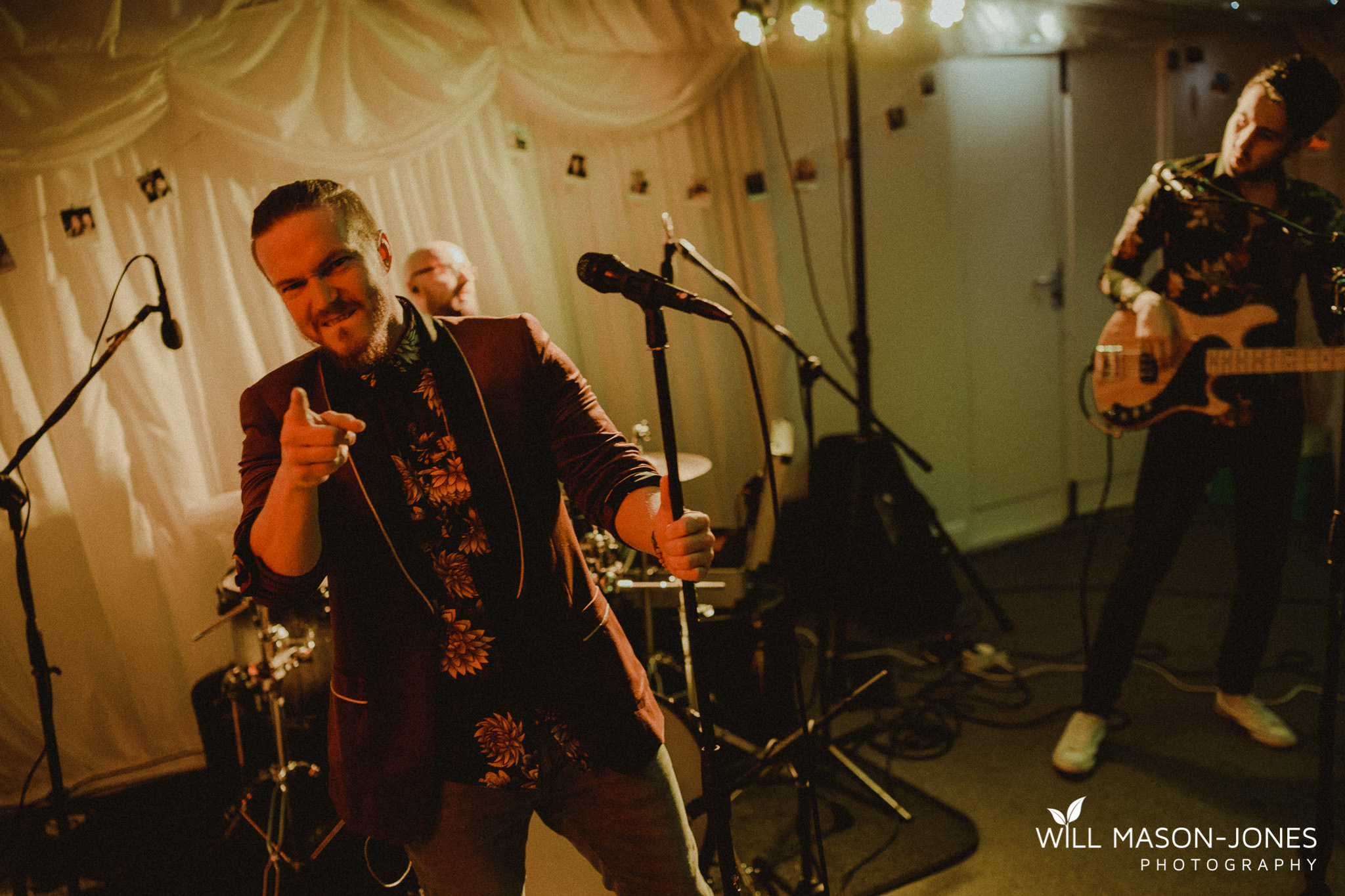  colourful energetic fun dancefloor dancing photography llanerch vineyard wedding cardiff 