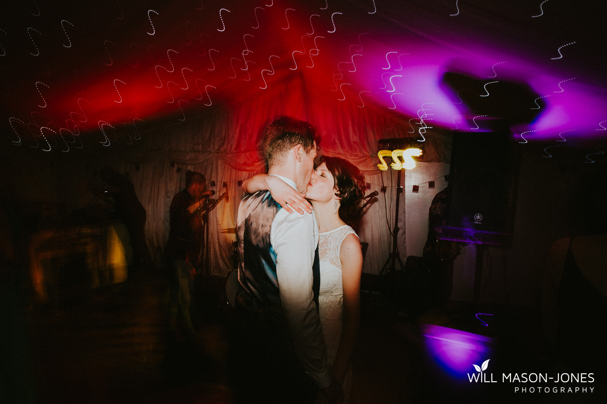  colourful energetic fun dancefloor dancing photography llanerch vineyard wedding cardiff 