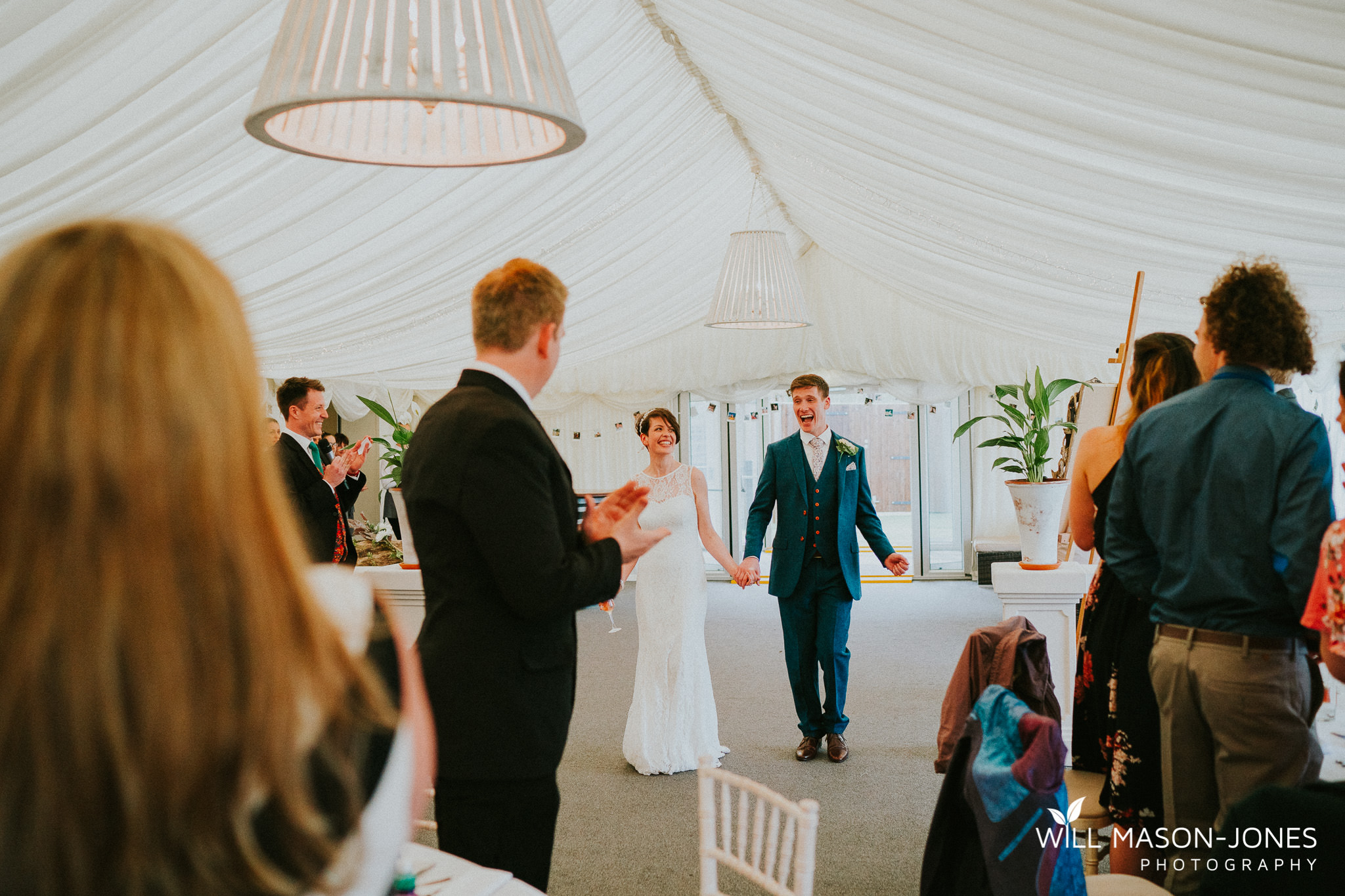  llanerch vineyard wedding reception marquee breakfastphotography colourful 