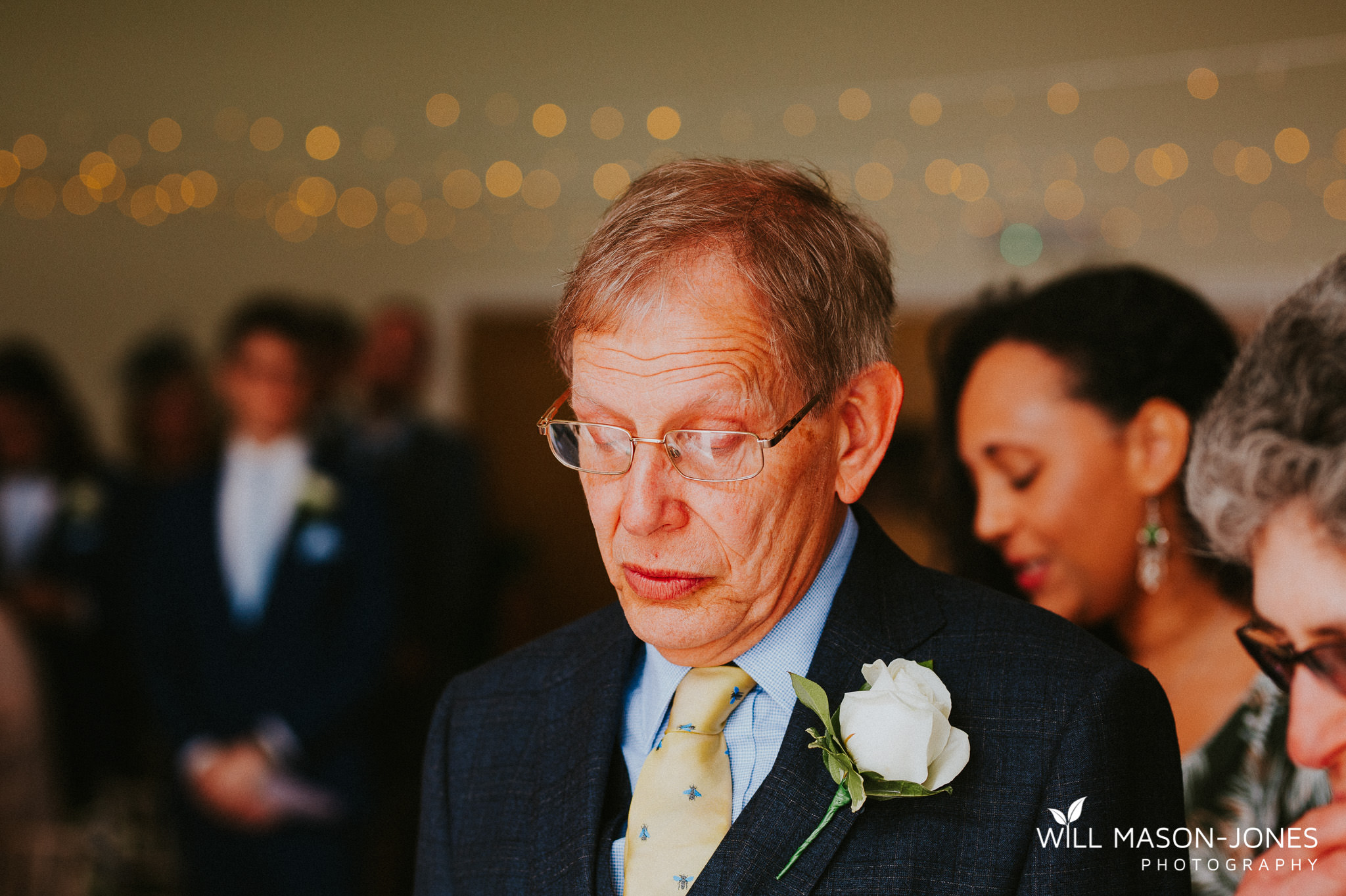  fun happy colourful wedding ceremony photography llanerch vineyard cardiff 