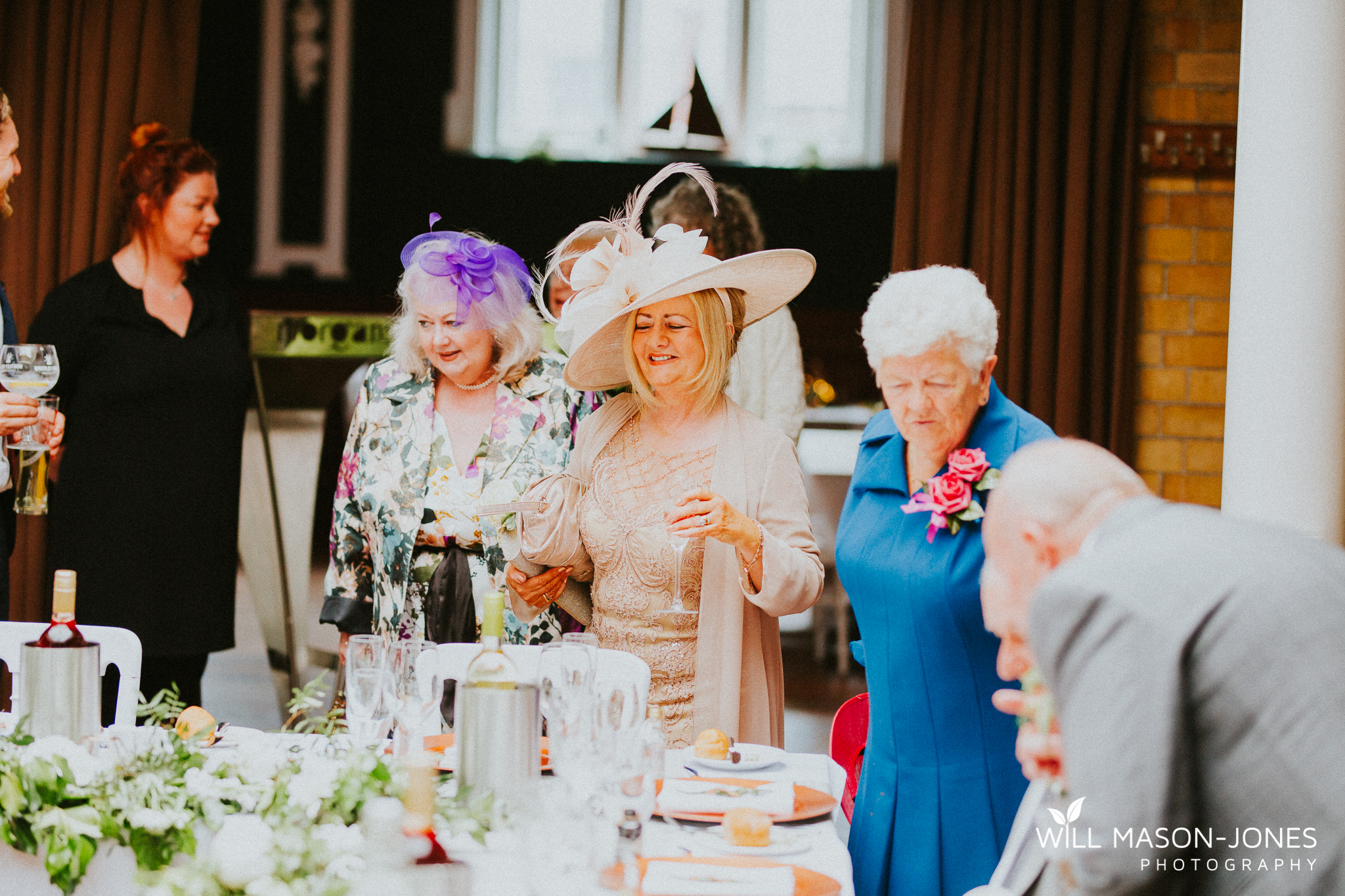  candid natural wedding photography morgans hotel swansea reception dancefloor 