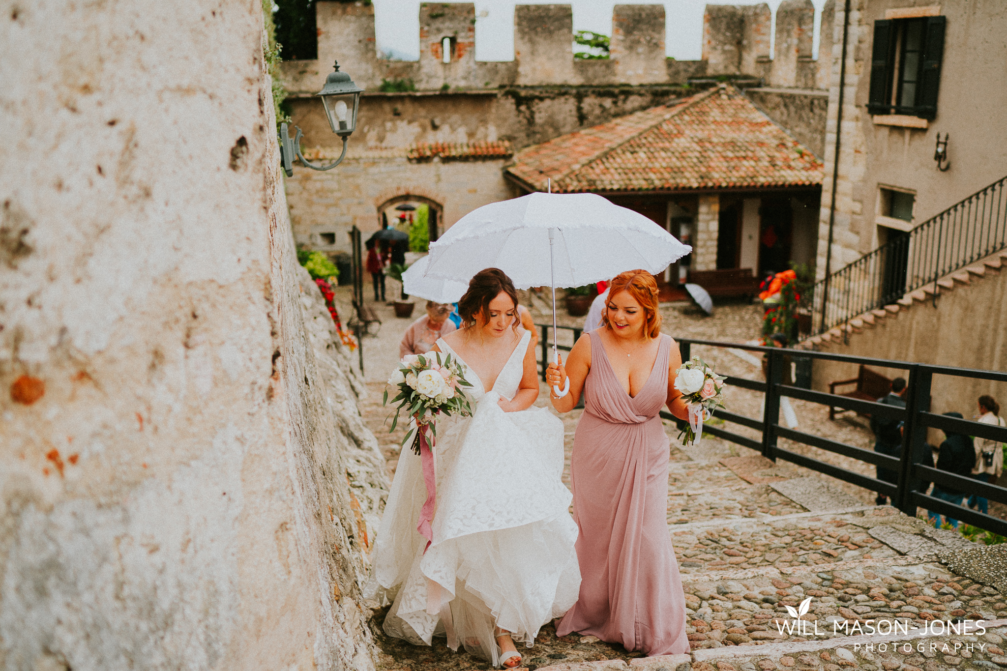  malcesine castle wedding photography bar tuk tuk relaxed guests 