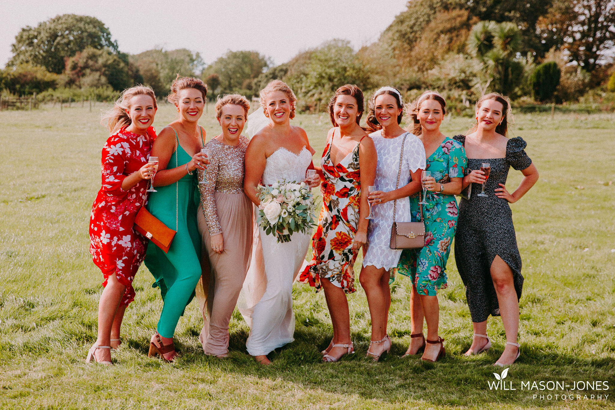  perriswood swansea festival confetti groups sunny wedding photography 