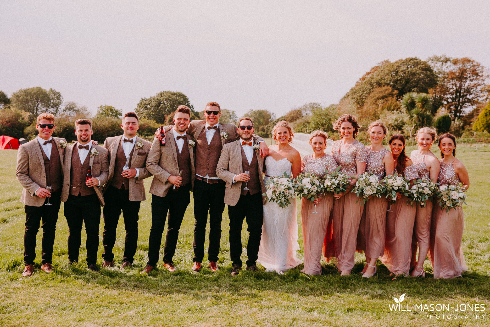  perriswood swansea festival confetti groups sunny wedding photography 