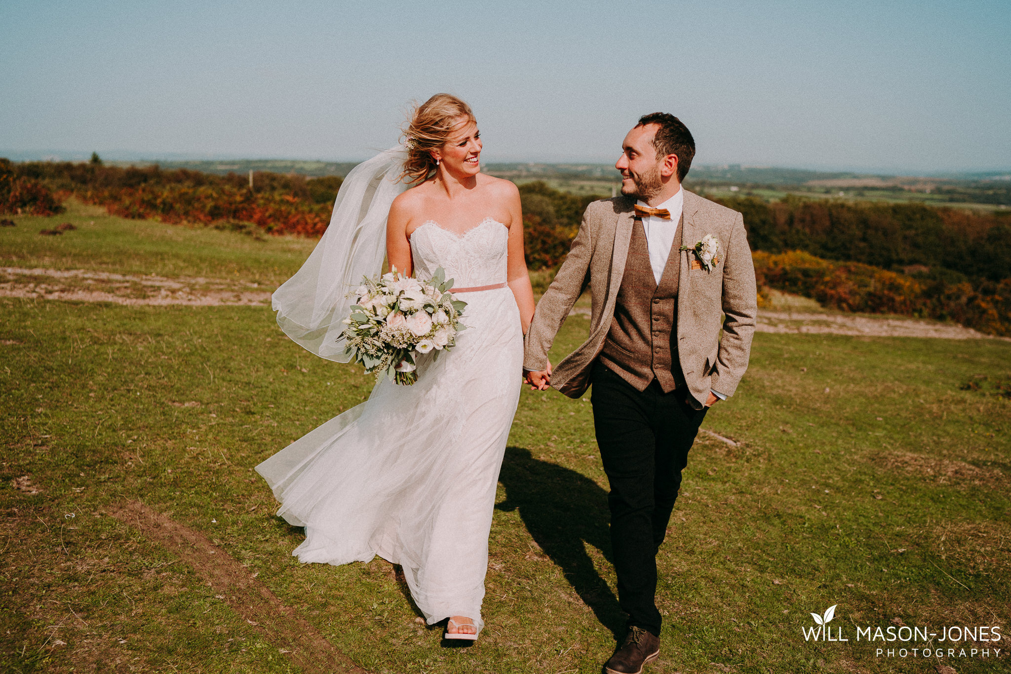  couple portraits cefn bryn swansea weddings relaxed photography 