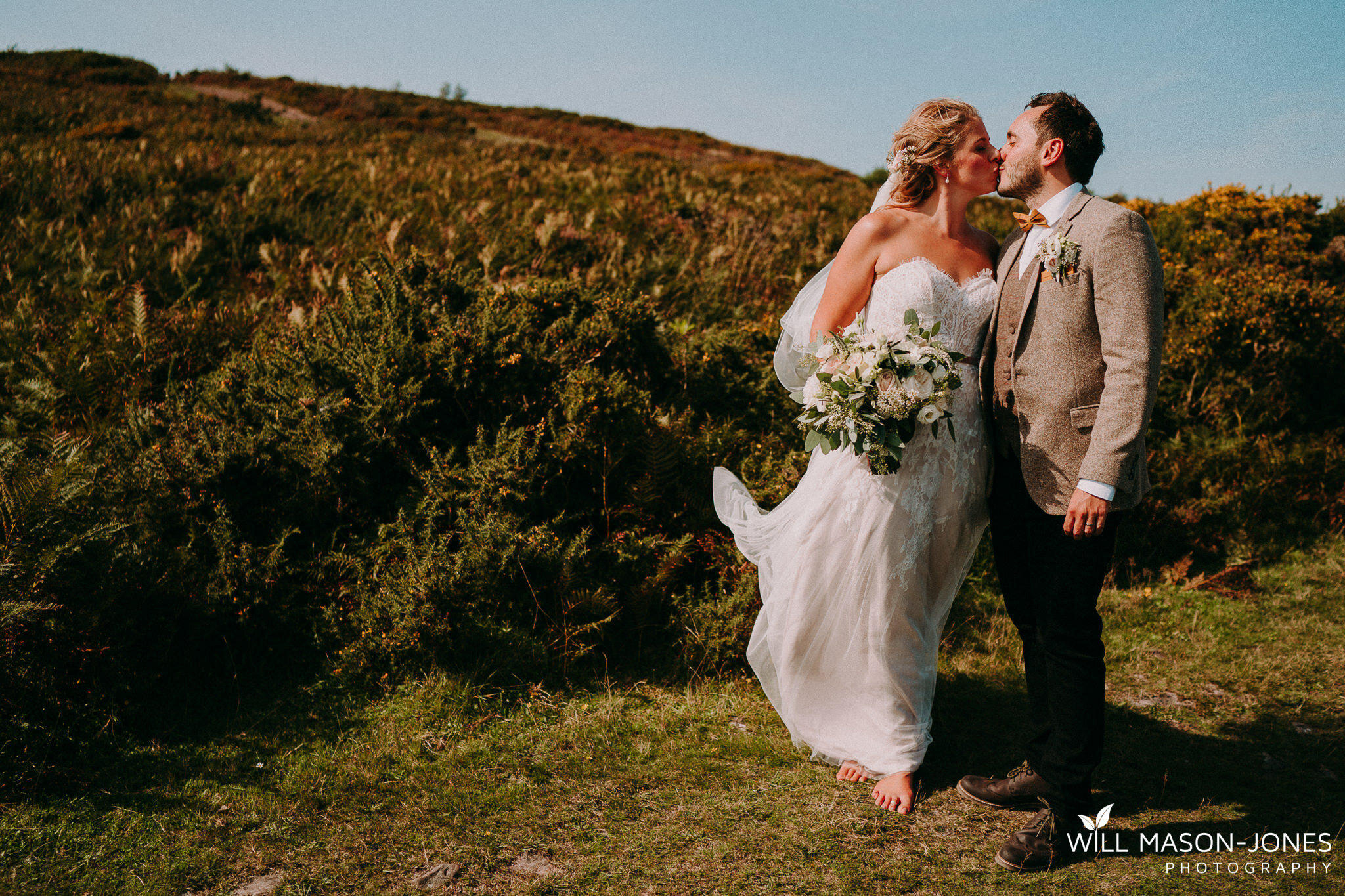 cefn bryn couple wedding photograph perriswoody