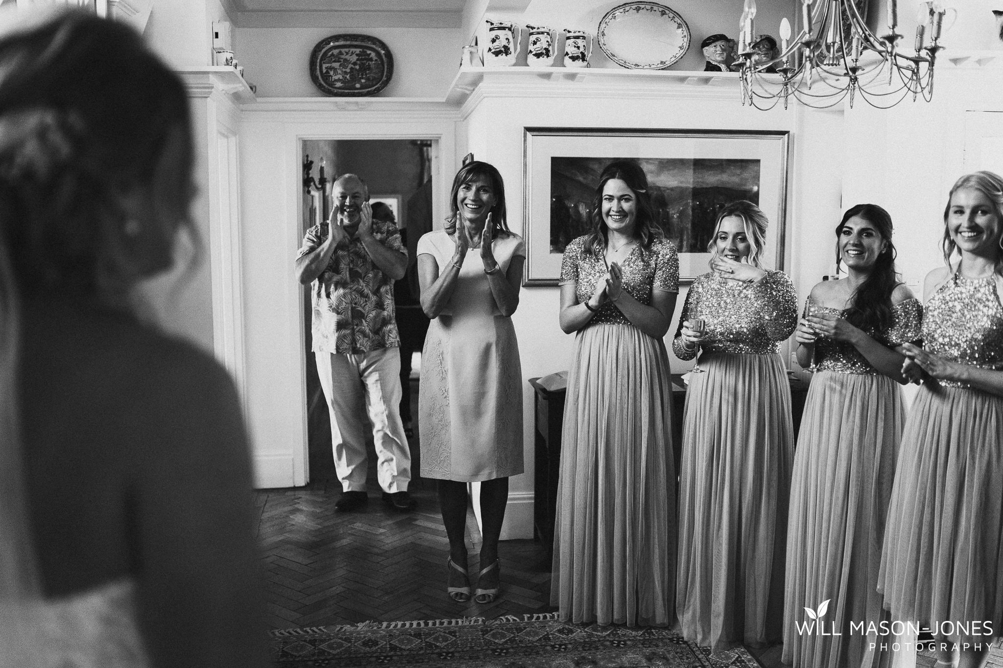  colourful fun relaxed bridal prep photography swansea wedding 