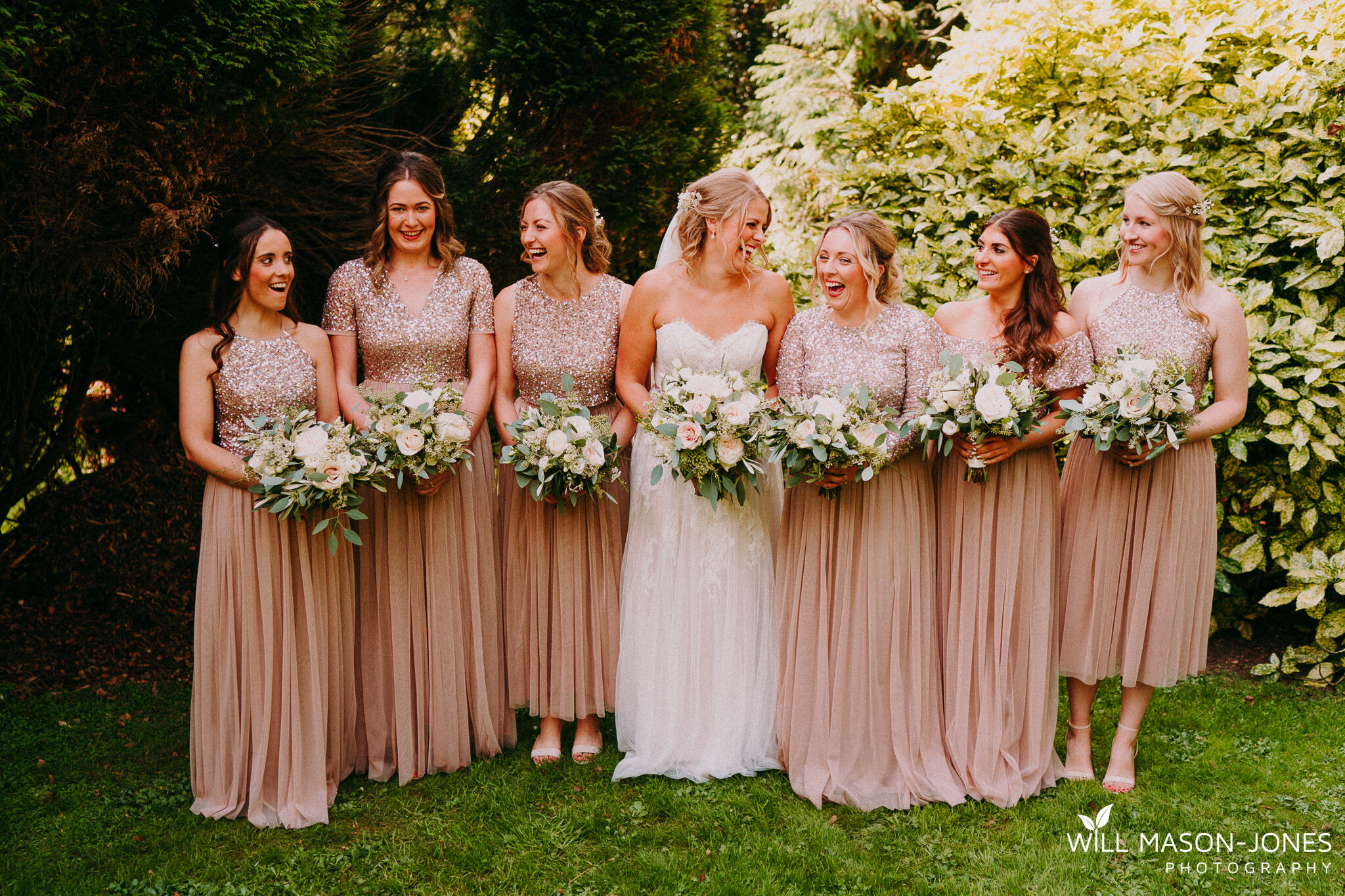  colourful fun relaxed bridal prep photography swansea wedding 