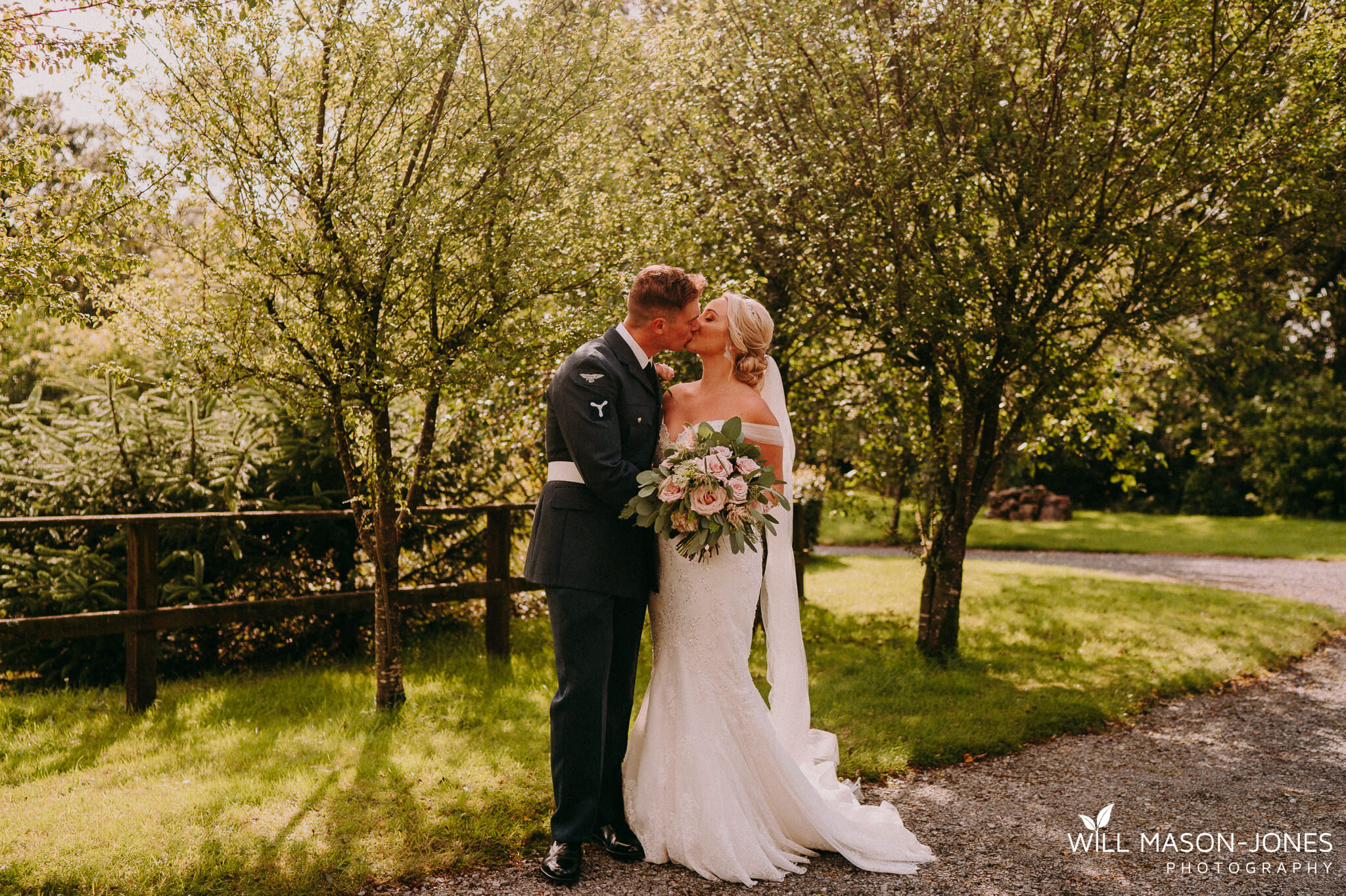  relaxed alternative couple portraits gellifawr woodland wedding photography 