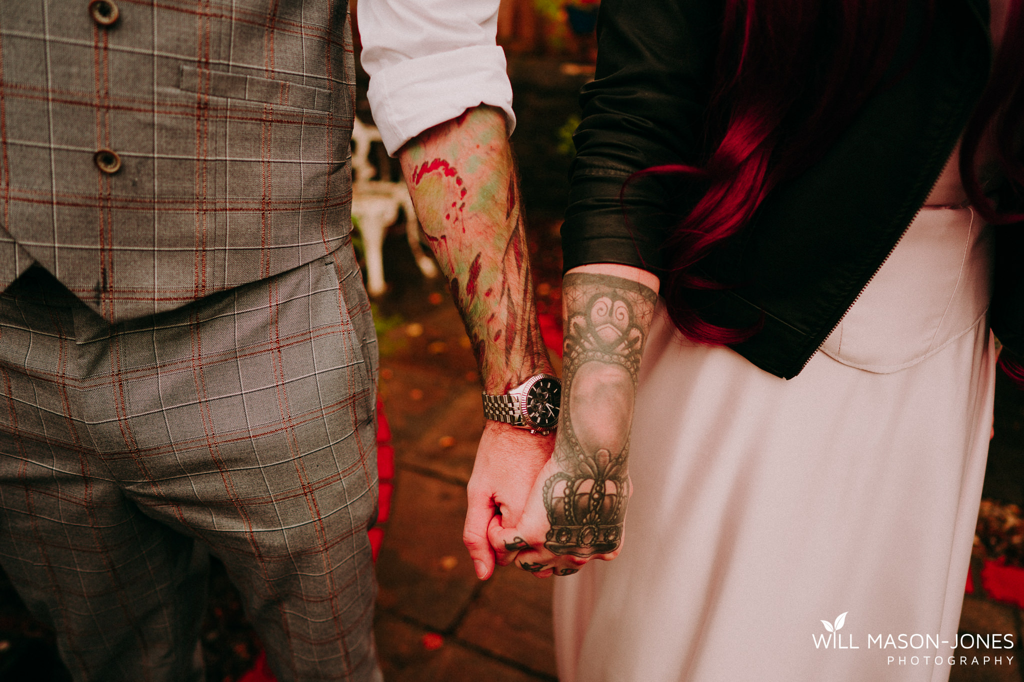 alternative south wales swansea wedding photographers tattoos