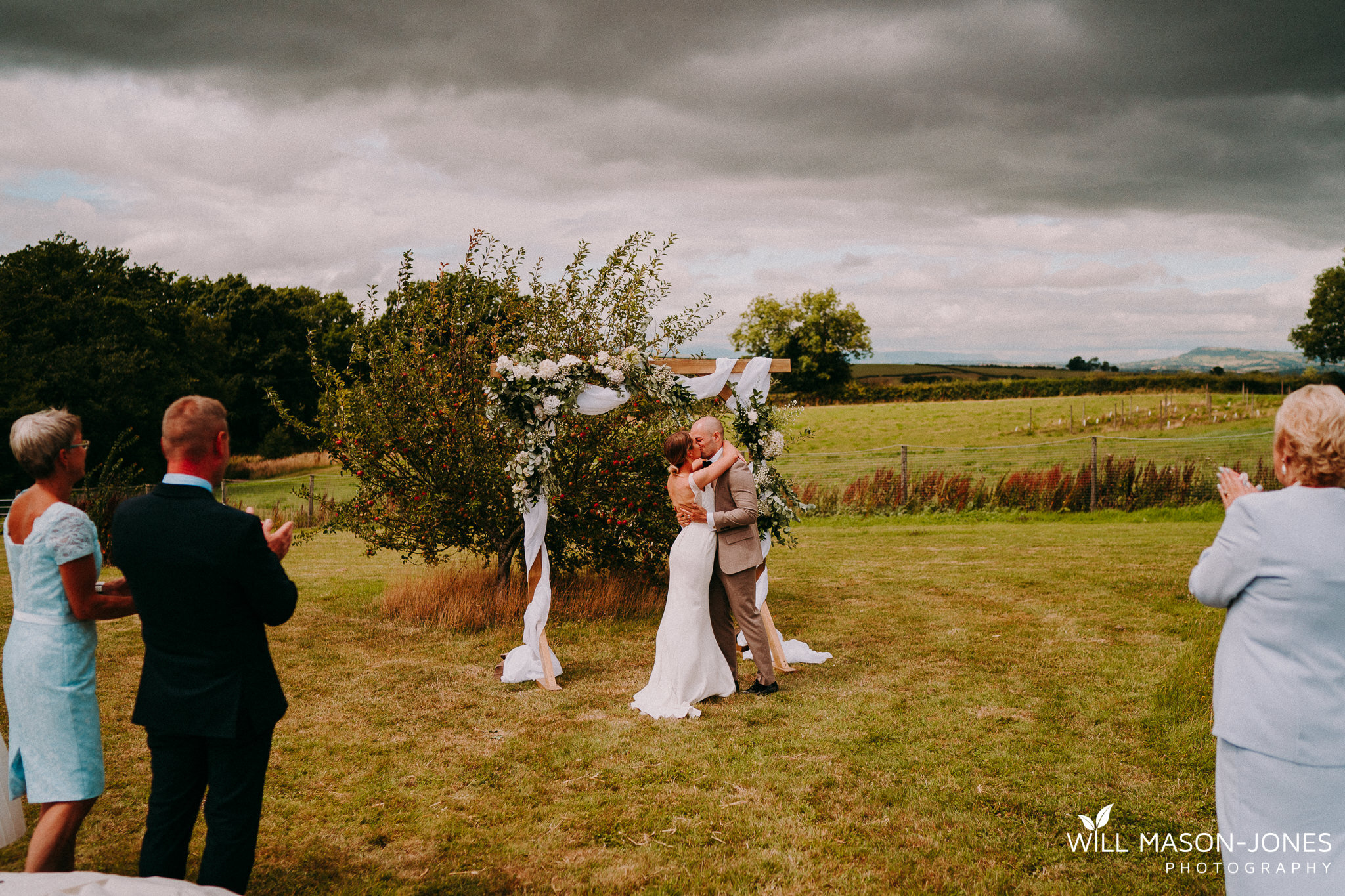  outdoor diy boho stormy monmouthshire wedding elopement photography 