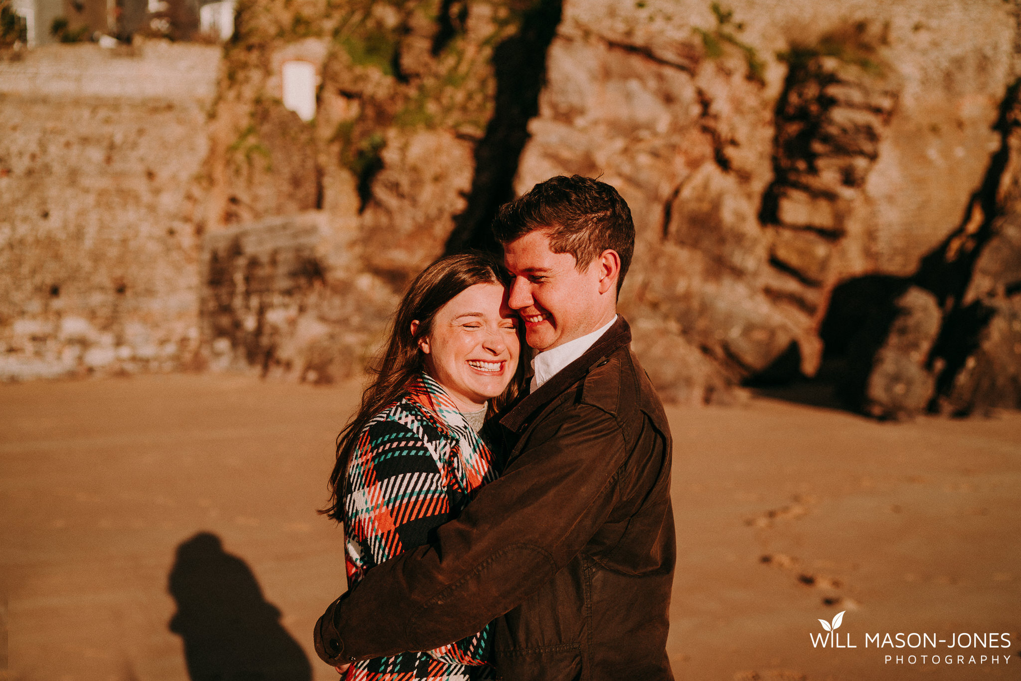  natural relaxed pre wedding photographer in tenby west wales 