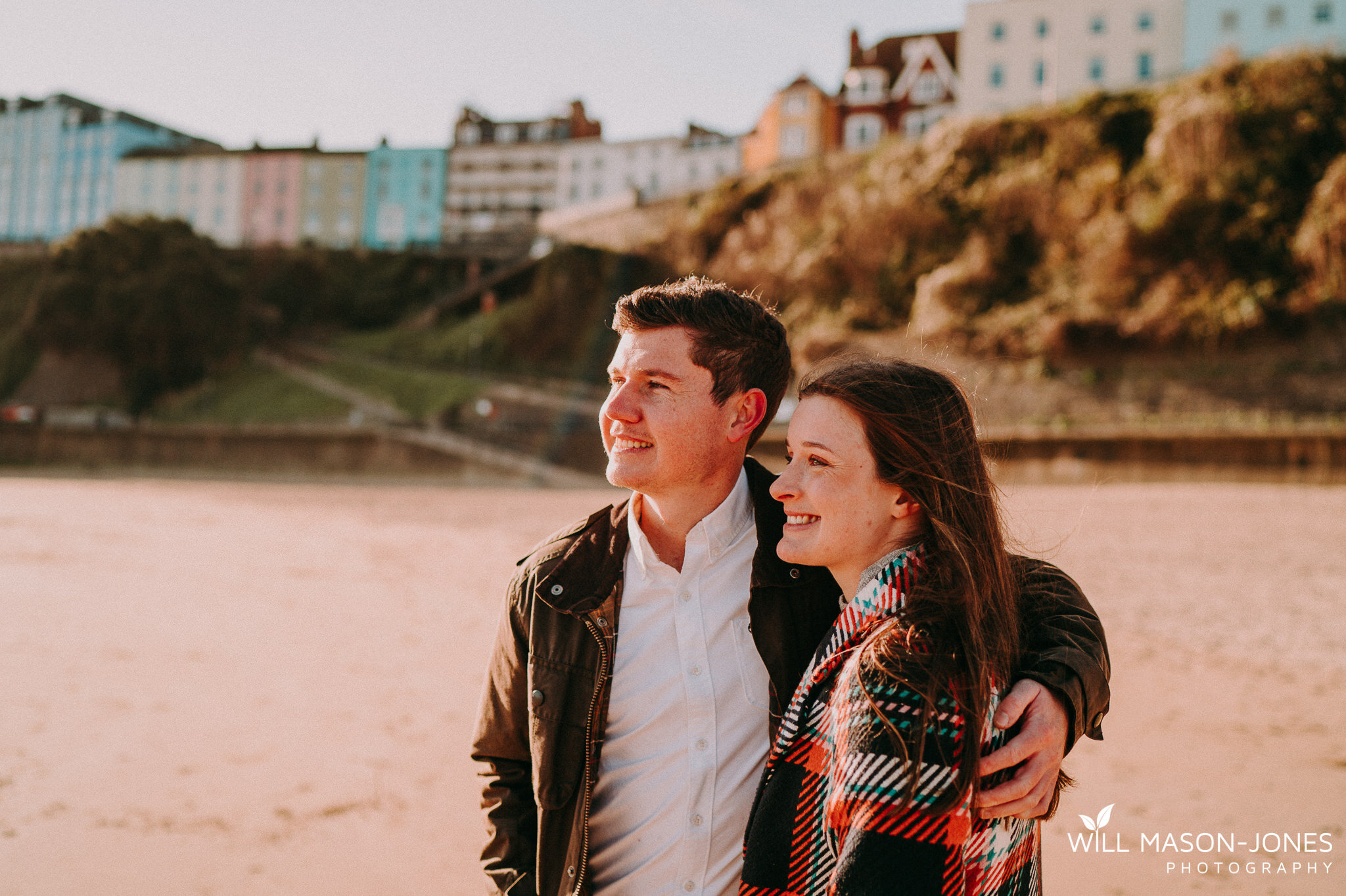  natural relaxed pre wedding photographer in tenby west wales 