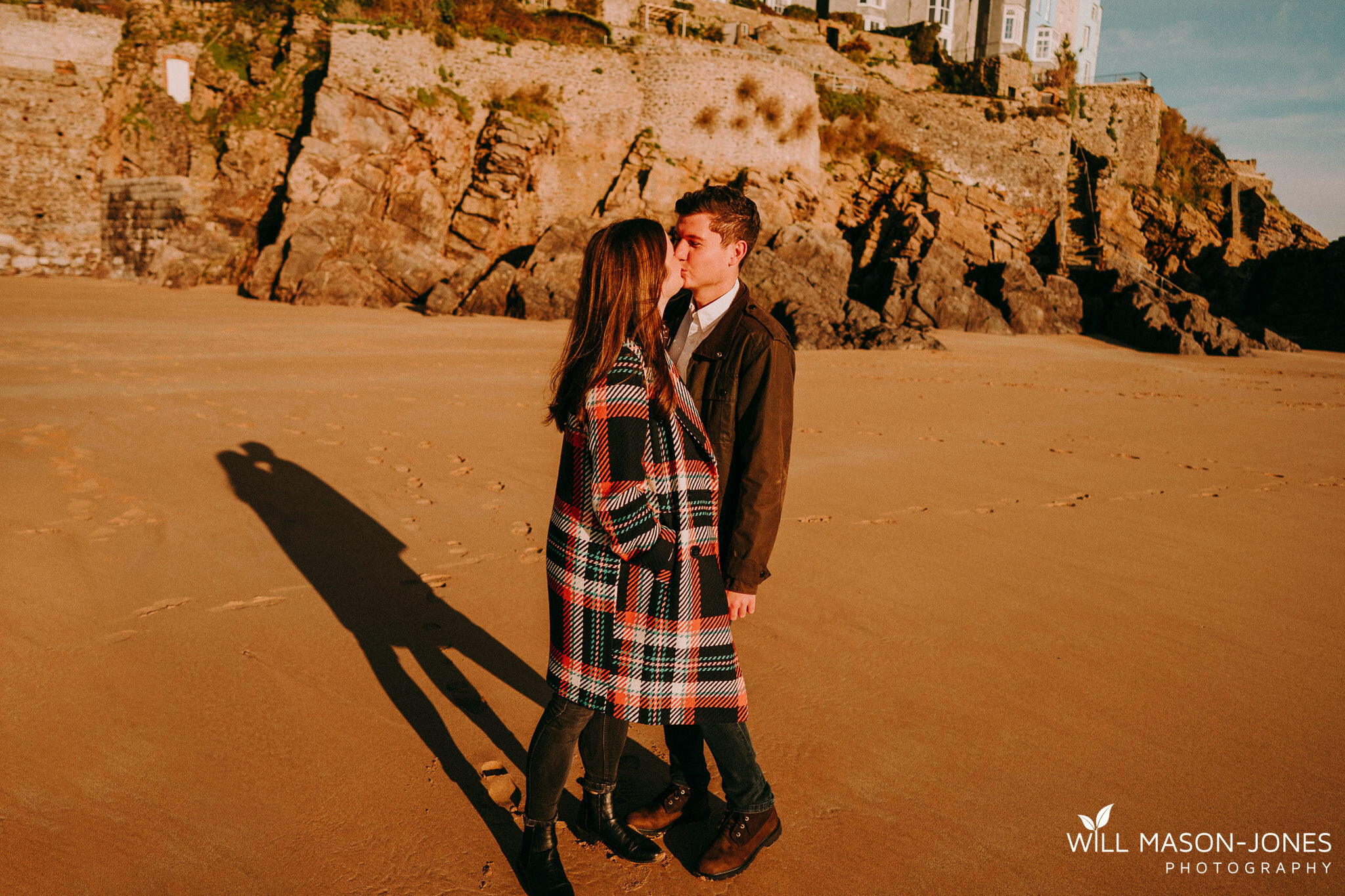  natural relaxed pre wedding photographer in tenby west wales 