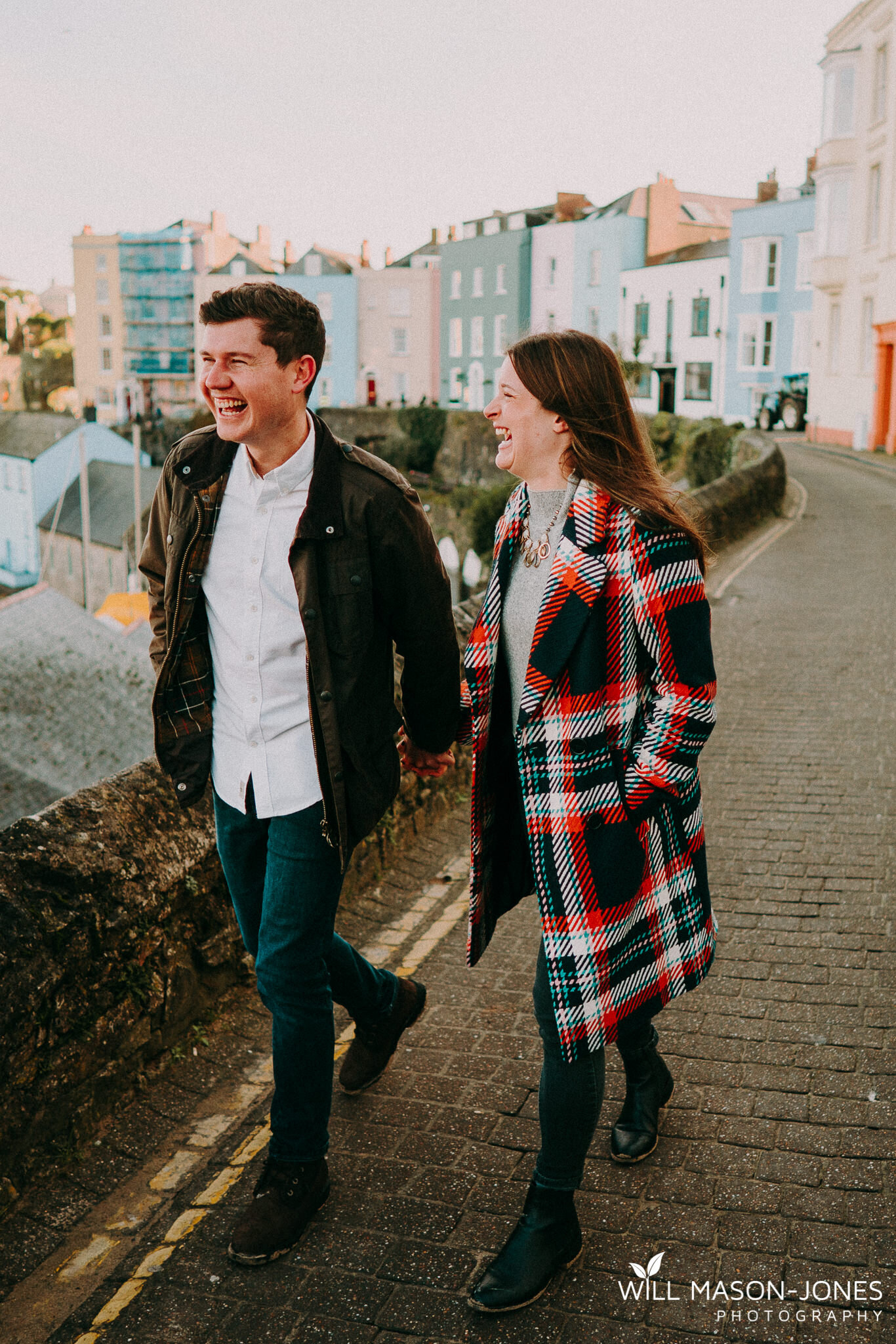  natural relaxed pre wedding photographer in tenby west wales 