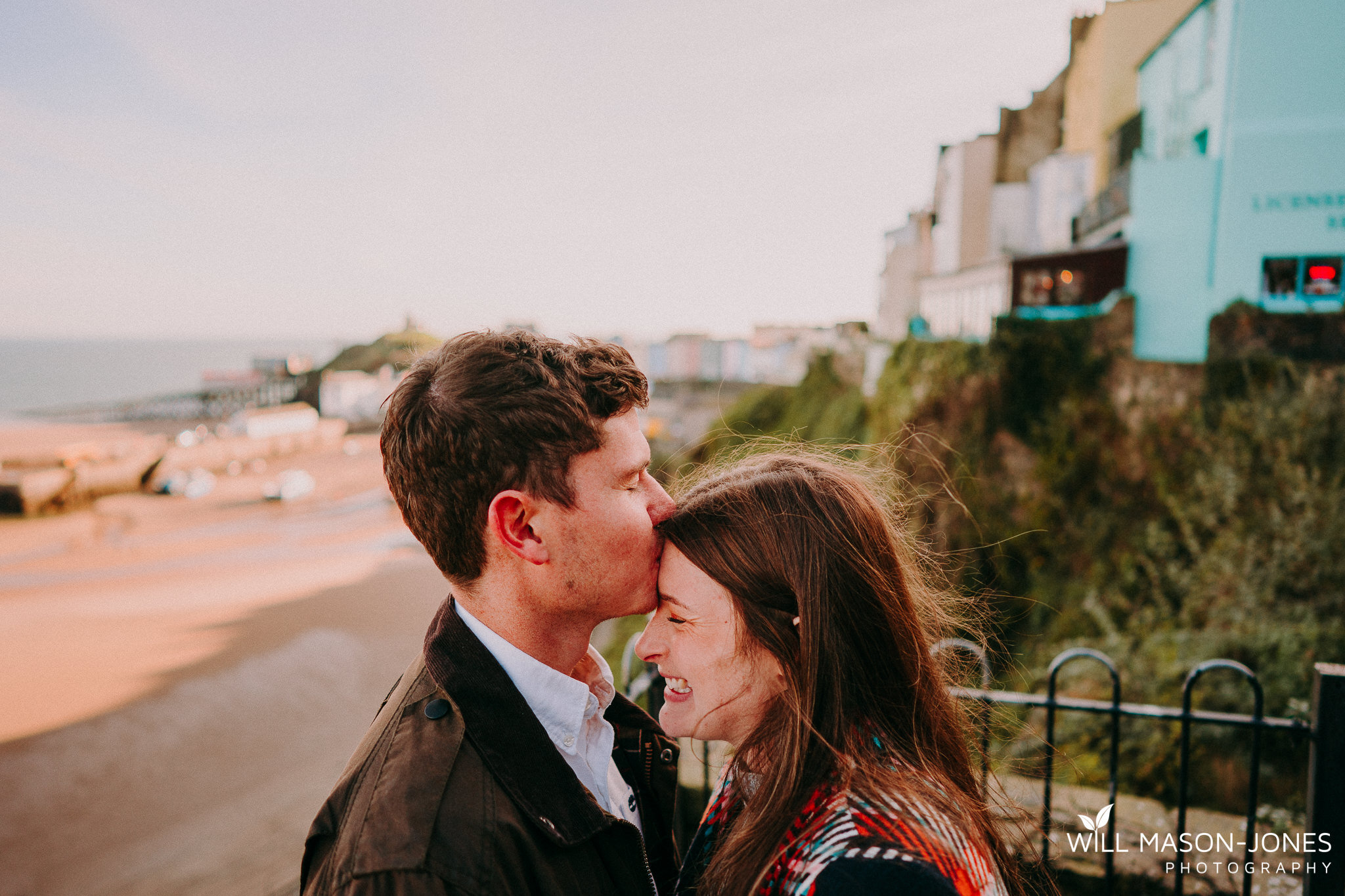  natural relaxed pre wedding photographer in tenby west wales 