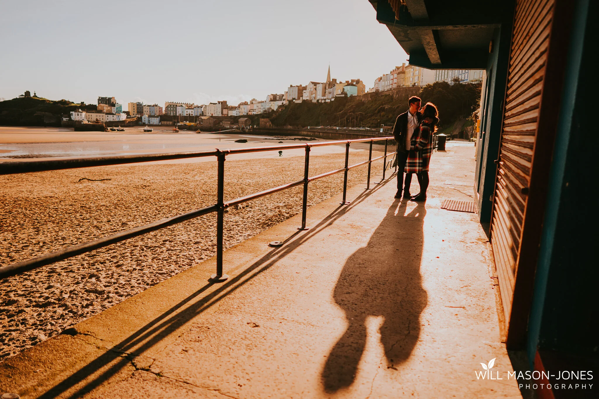  natural relaxed pre wedding photographer in tenby west wales 