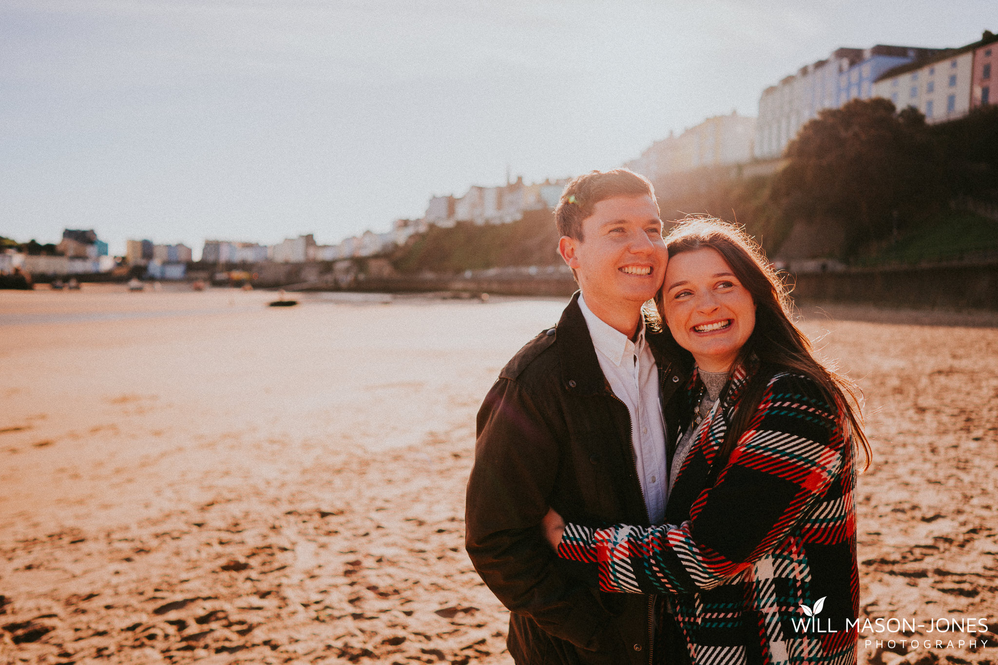  natural relaxed pre wedding photographer in tenby west wales 